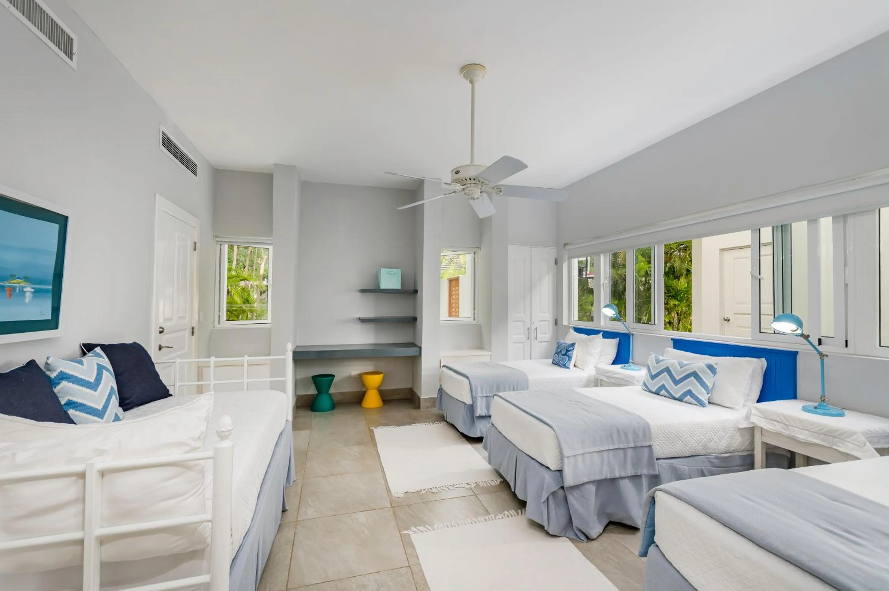 Bed in Unbelievable Villa with Pool - Perfect Family Vacay