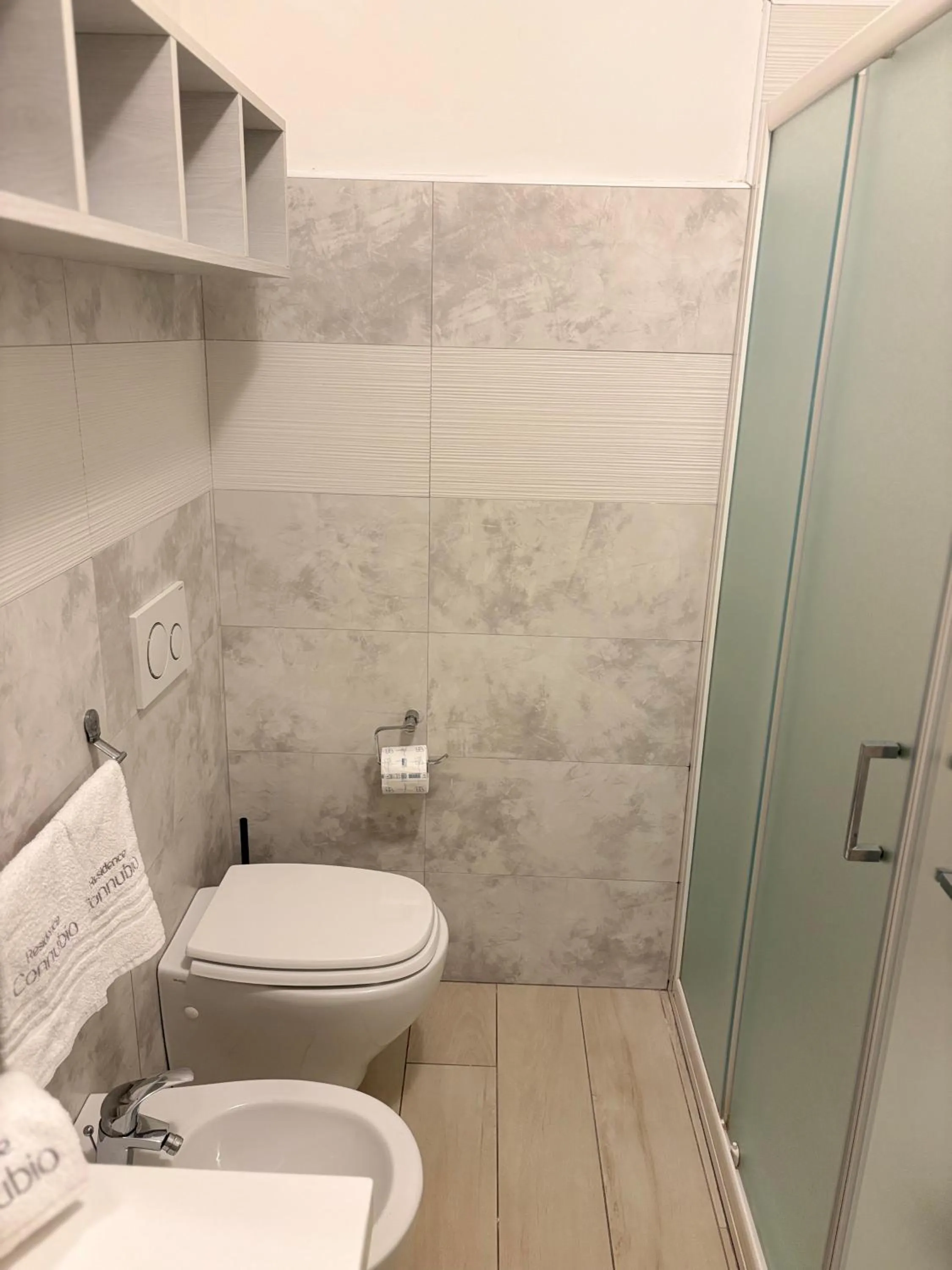 Shower in Residence B&B il Connubio