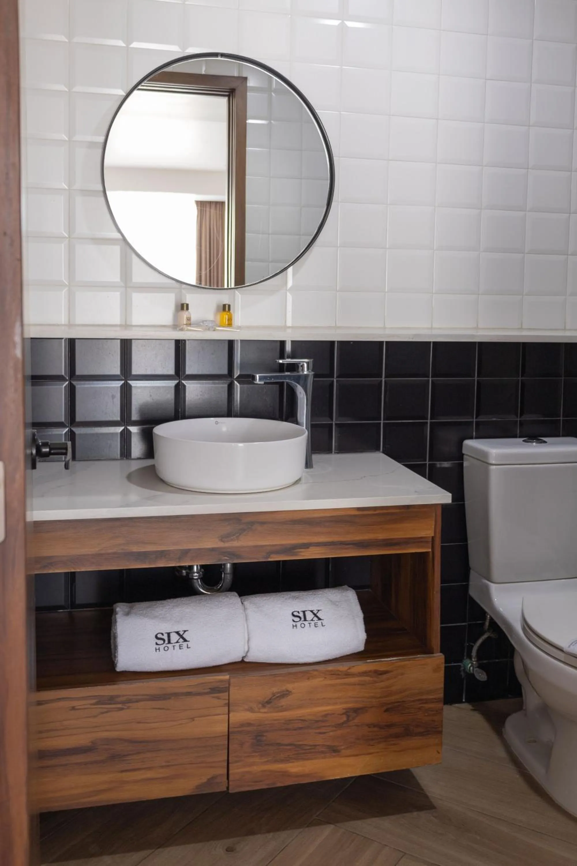 Bathroom in Six Hotel Guadalajara Degollado