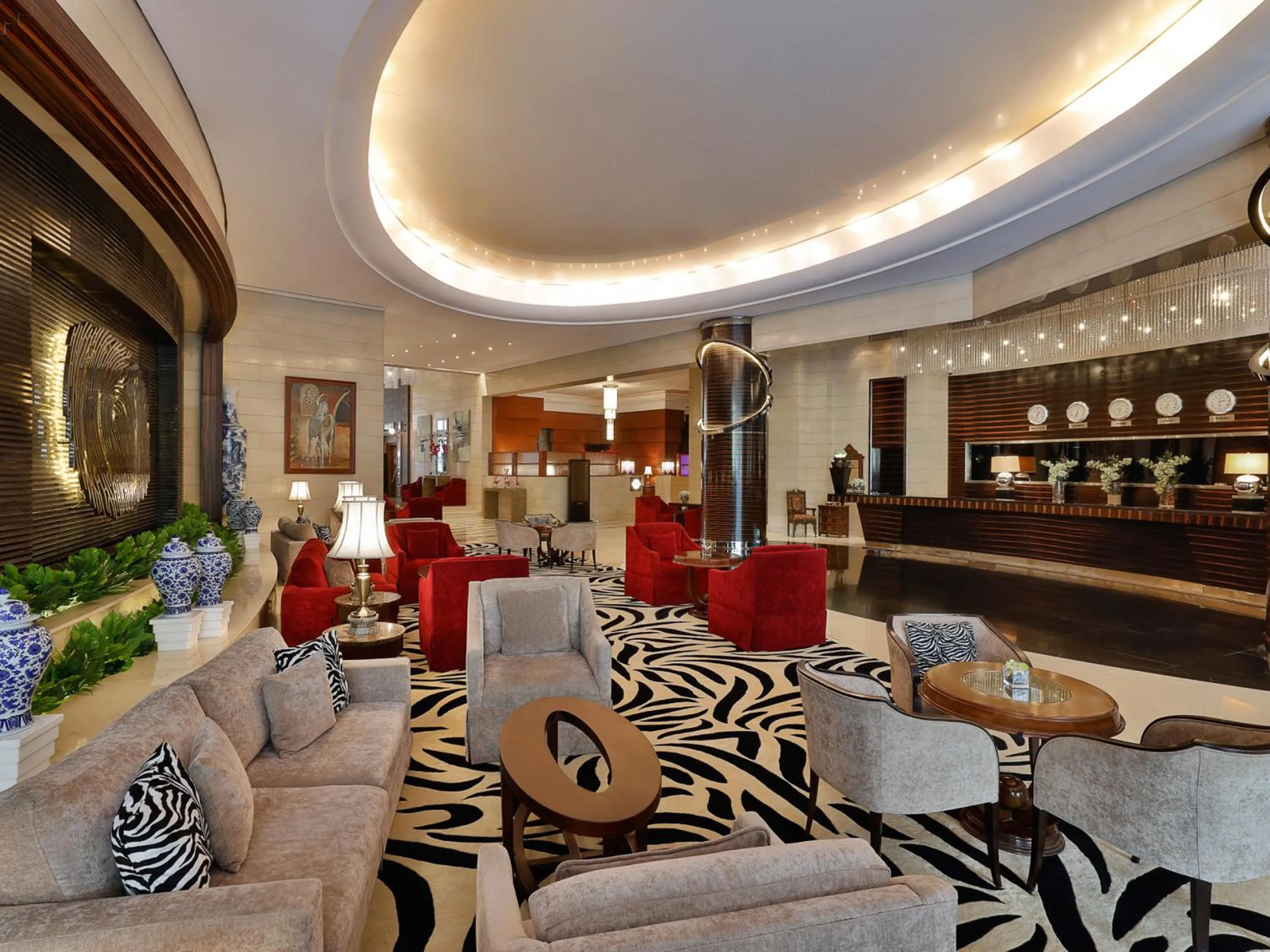 Lobby or reception in Grand Millennium Dubai
