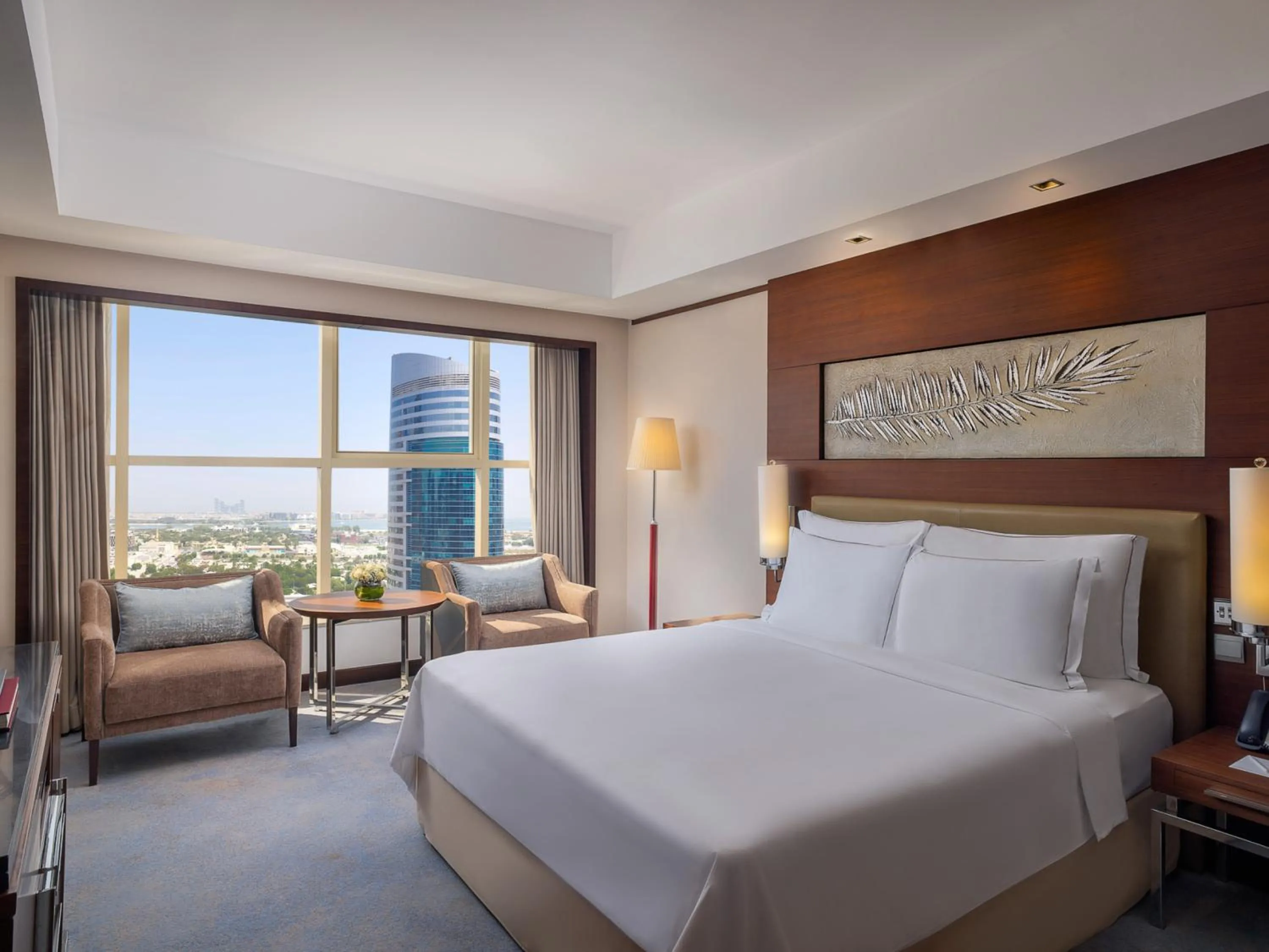 Bed in Grand Millennium Dubai