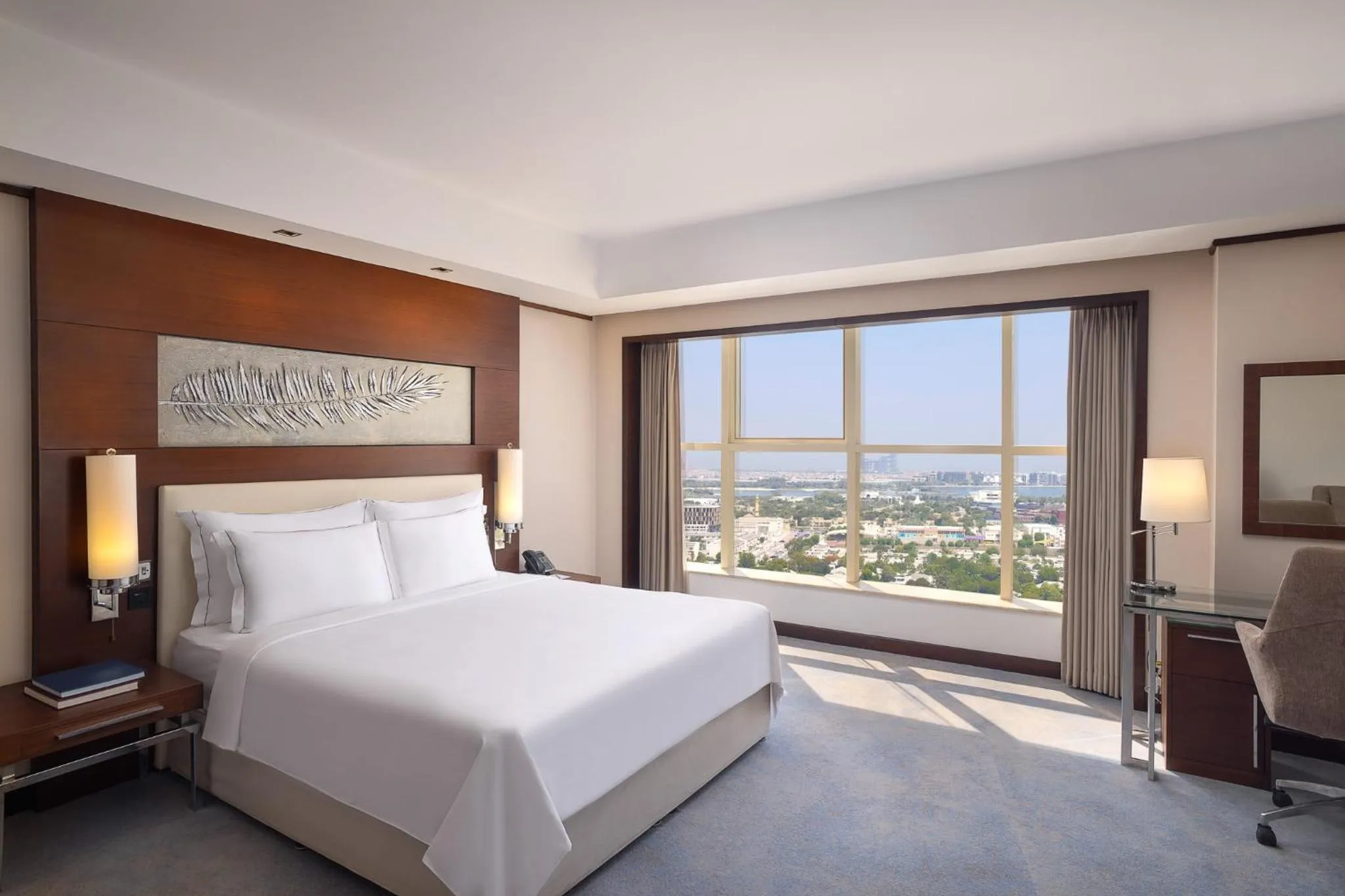 Bed in Grand Millennium Dubai