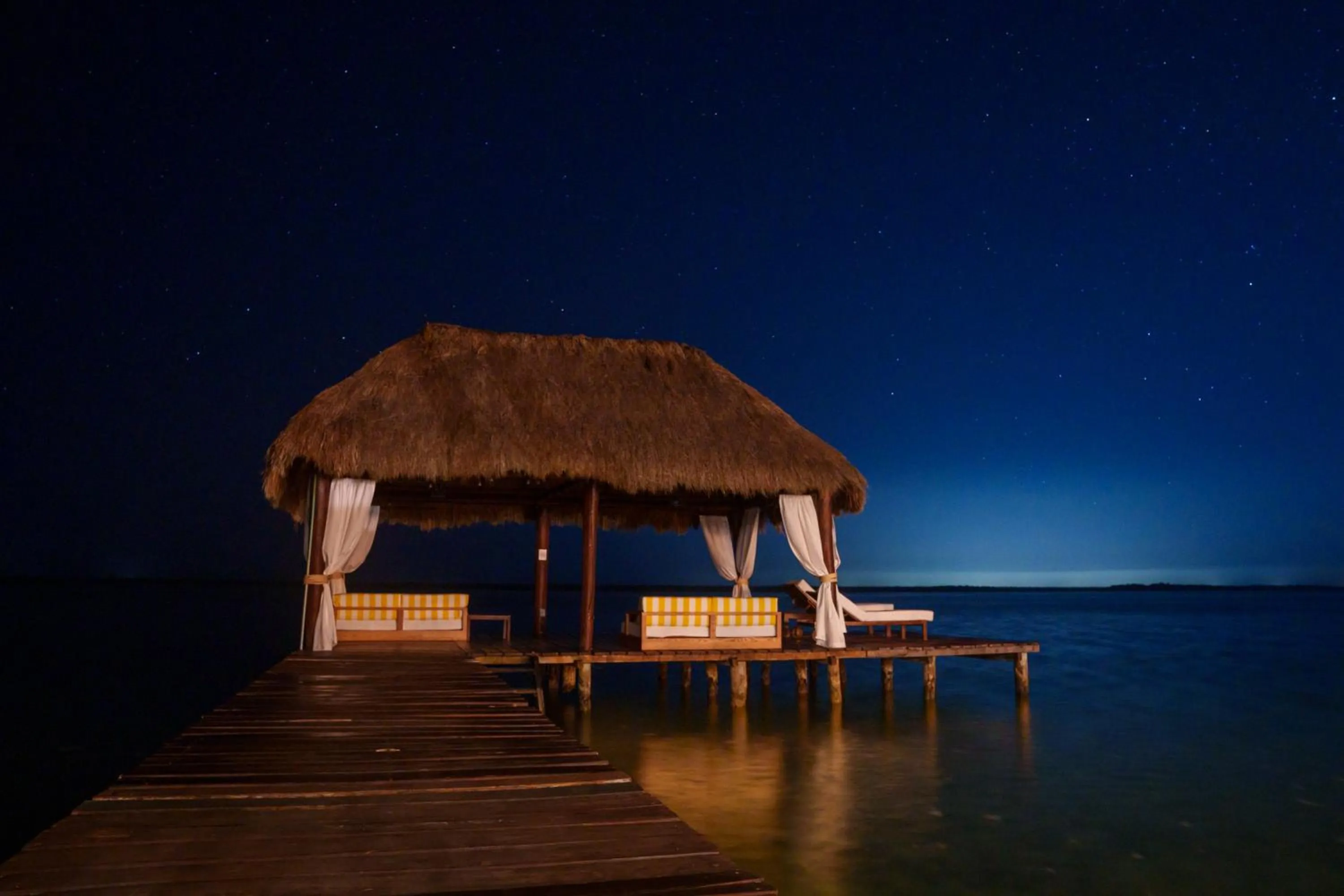 Lake view in Mikasa Bacalar Hotel Boutique, Lagoon Front
