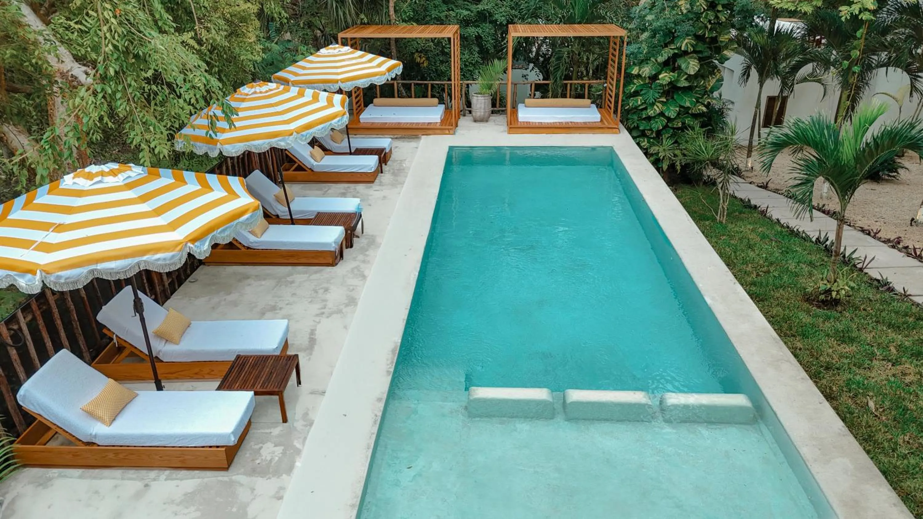 Garden in Mikasa Bacalar Hotel Boutique, Lagoon Front