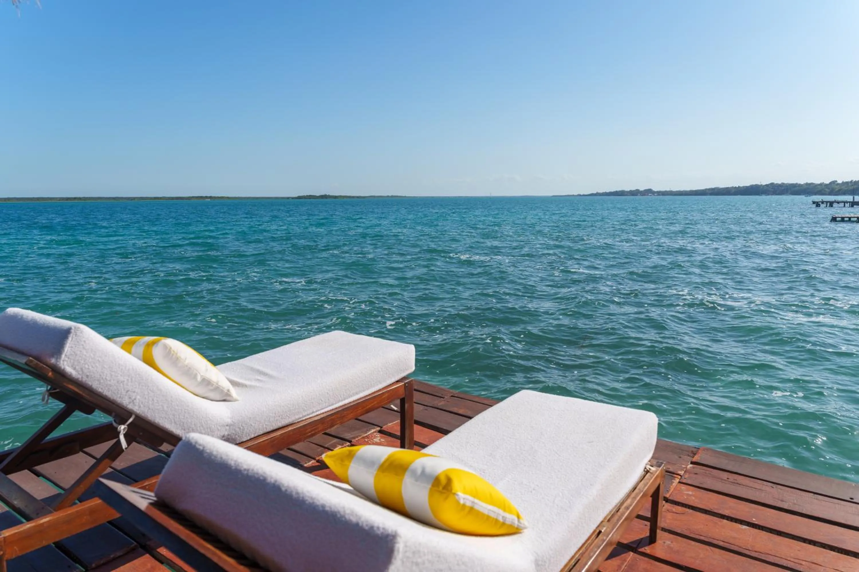 Lake view in Mikasa Bacalar Hotel Boutique, Lagoon Front