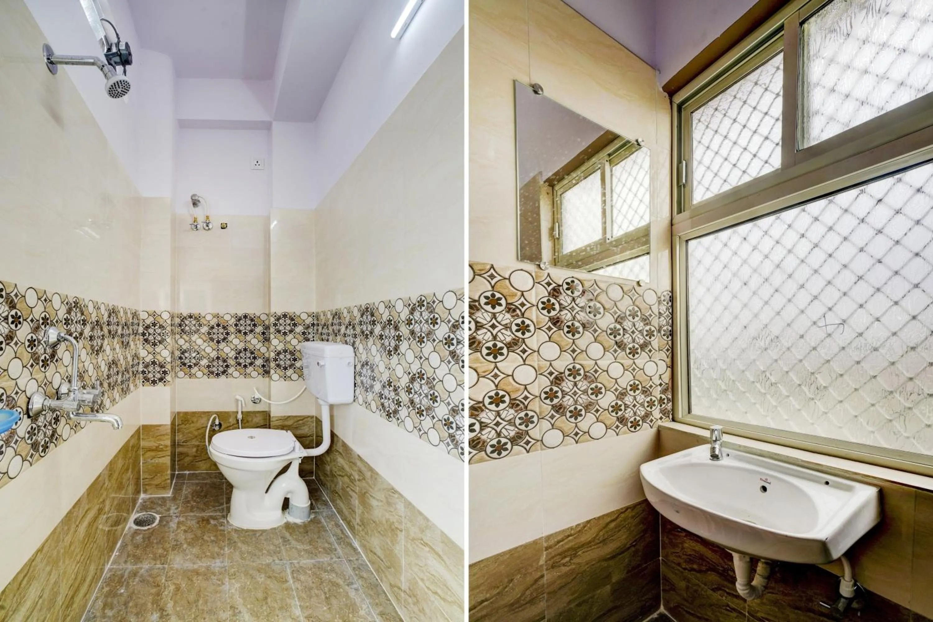 Bathroom in Hotel O Aroma Classic Near Nampally Main Railway station