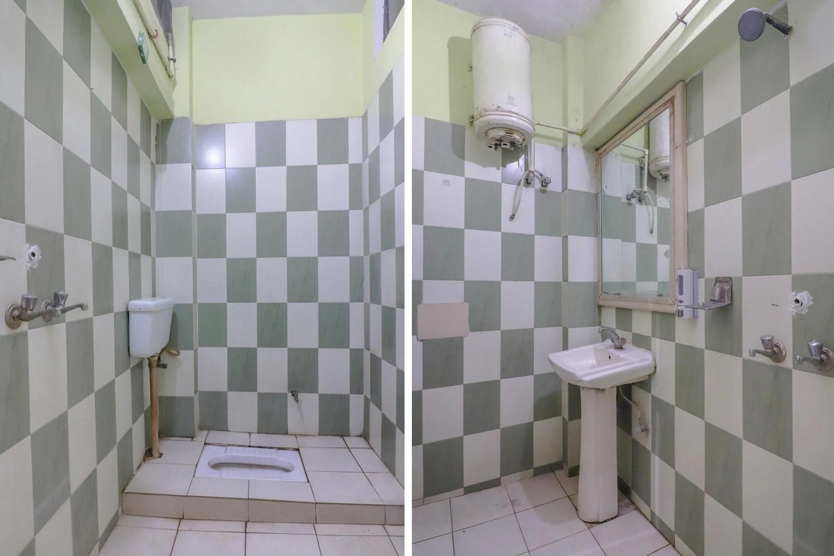 Bathroom in Hotel O Sri Residency