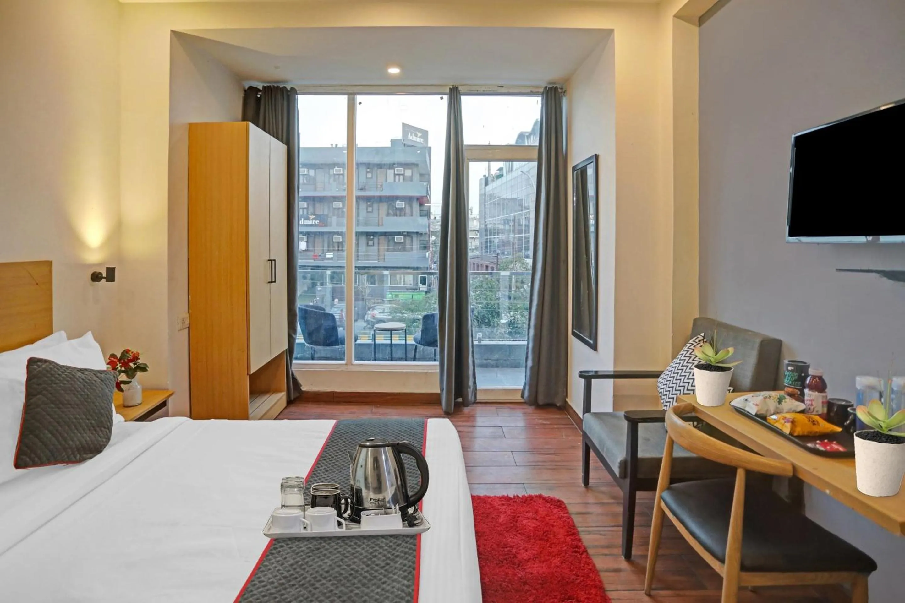 Bedroom, Bed in Townhouse 587 Sector 19