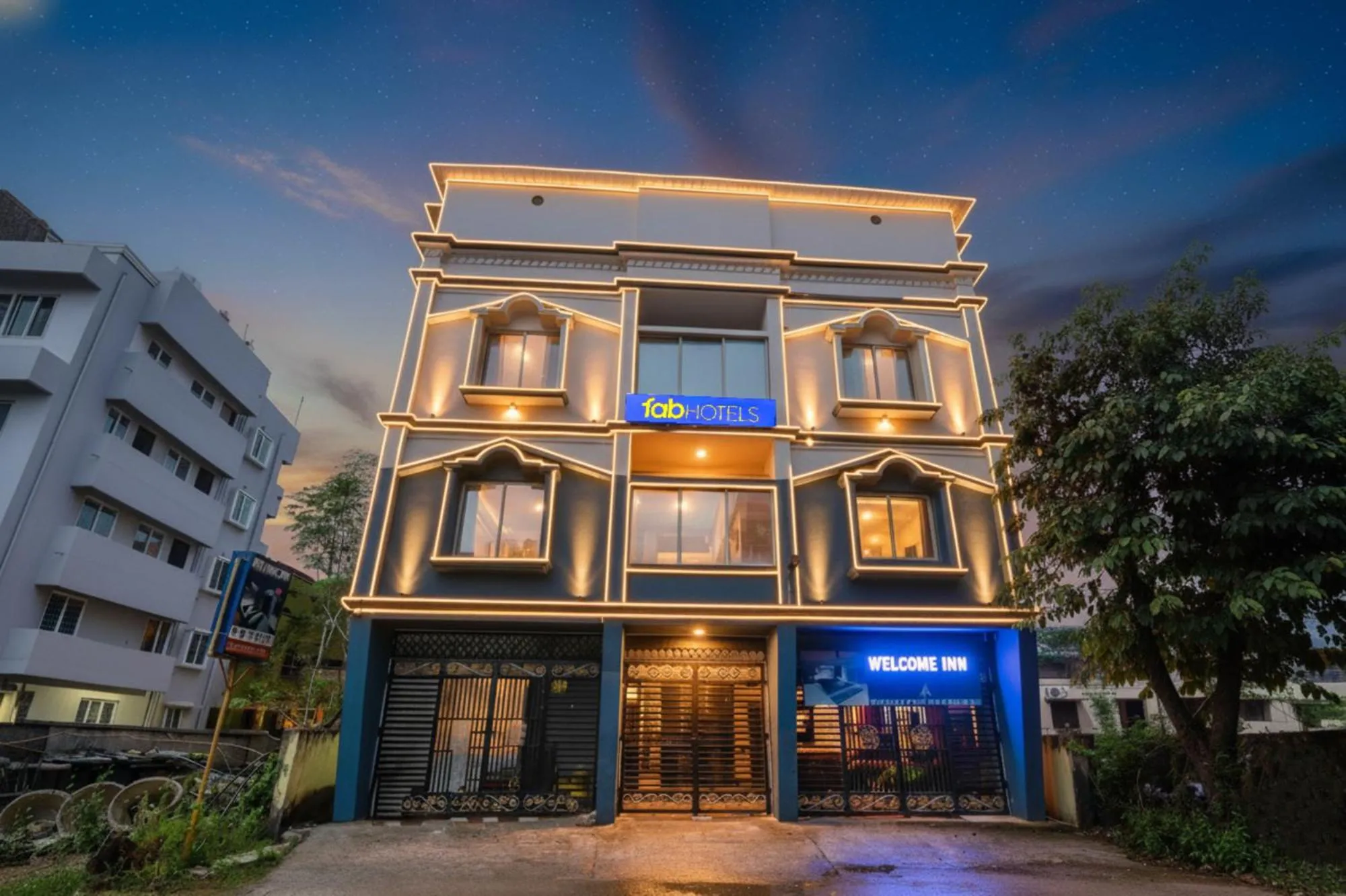 Property building in FabHotel Welcome Inn I