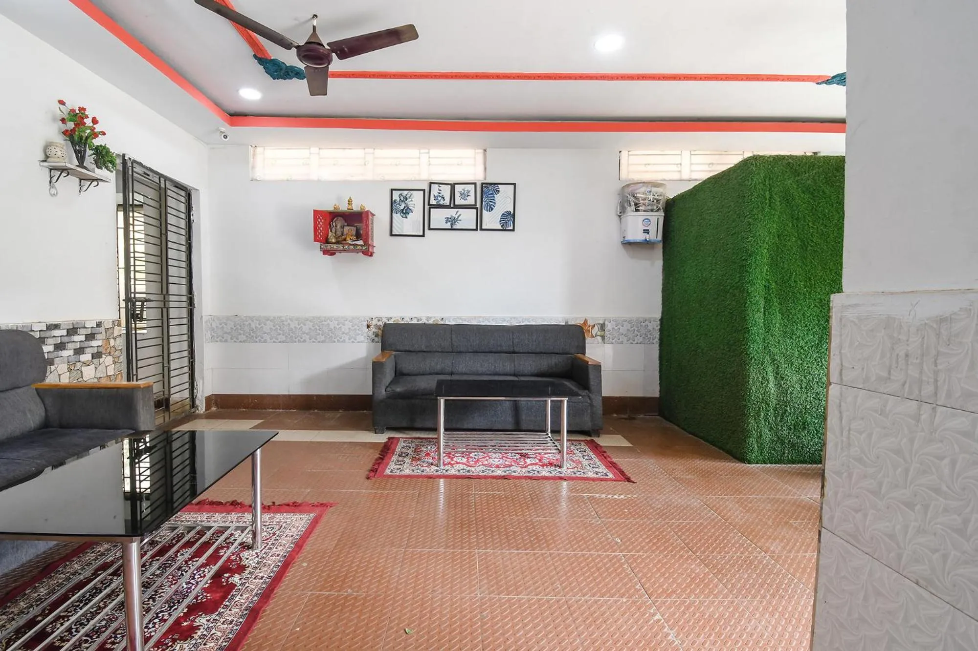 Seating area in FabHotel Welcome Inn I