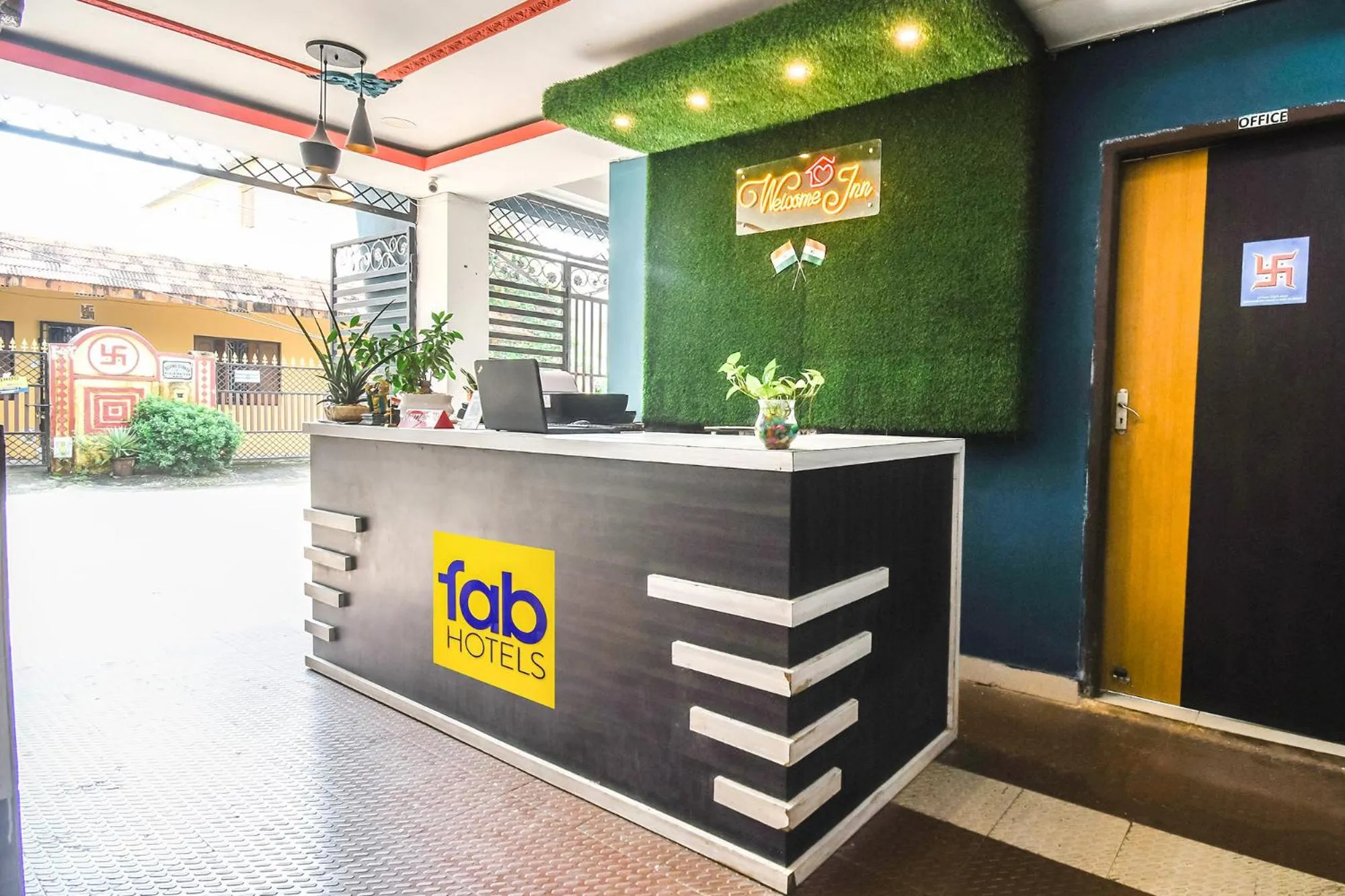 Lobby or reception in FabHotel Welcome Inn I
