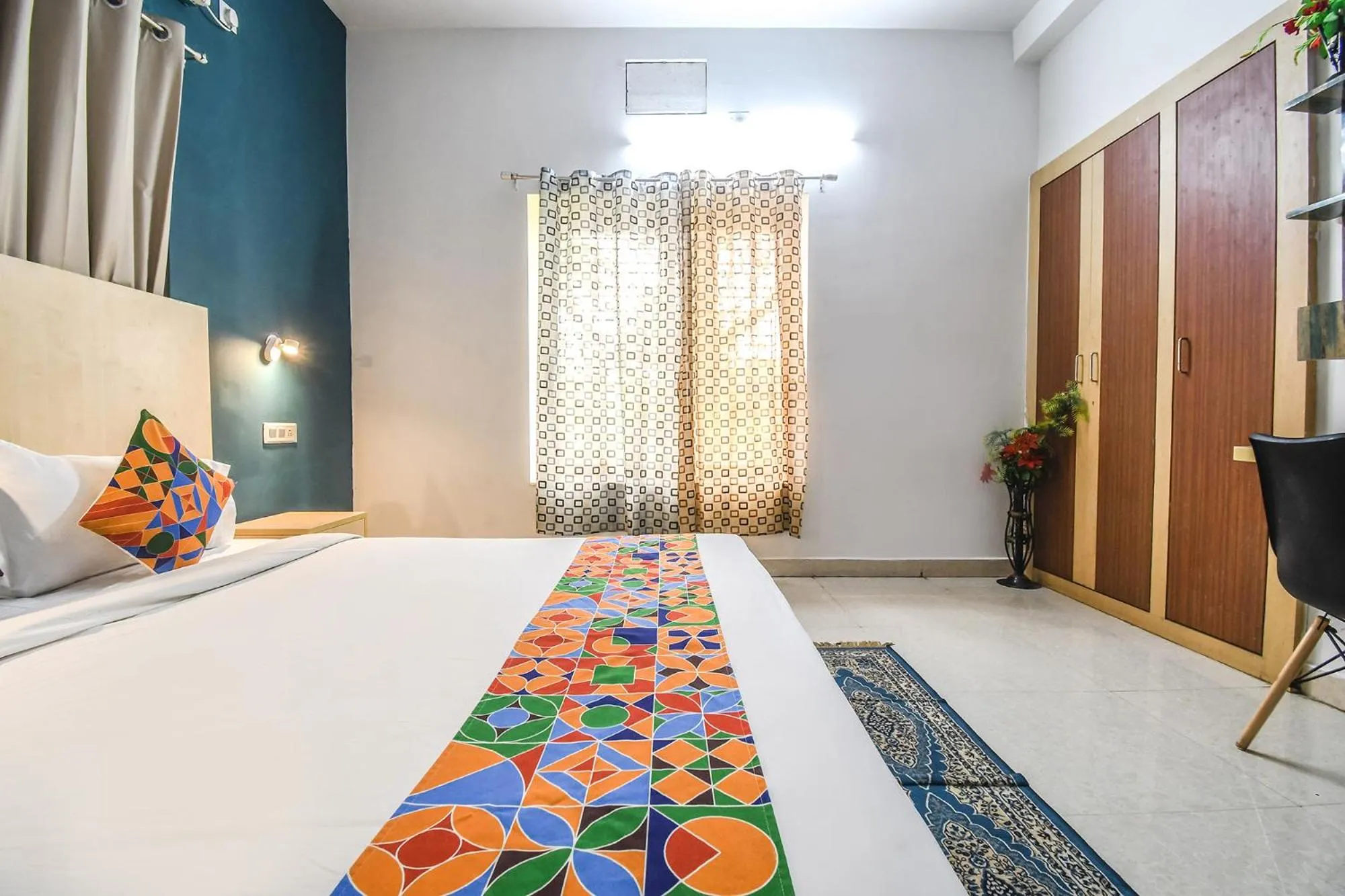 Bed in FabHotel Welcome Inn I