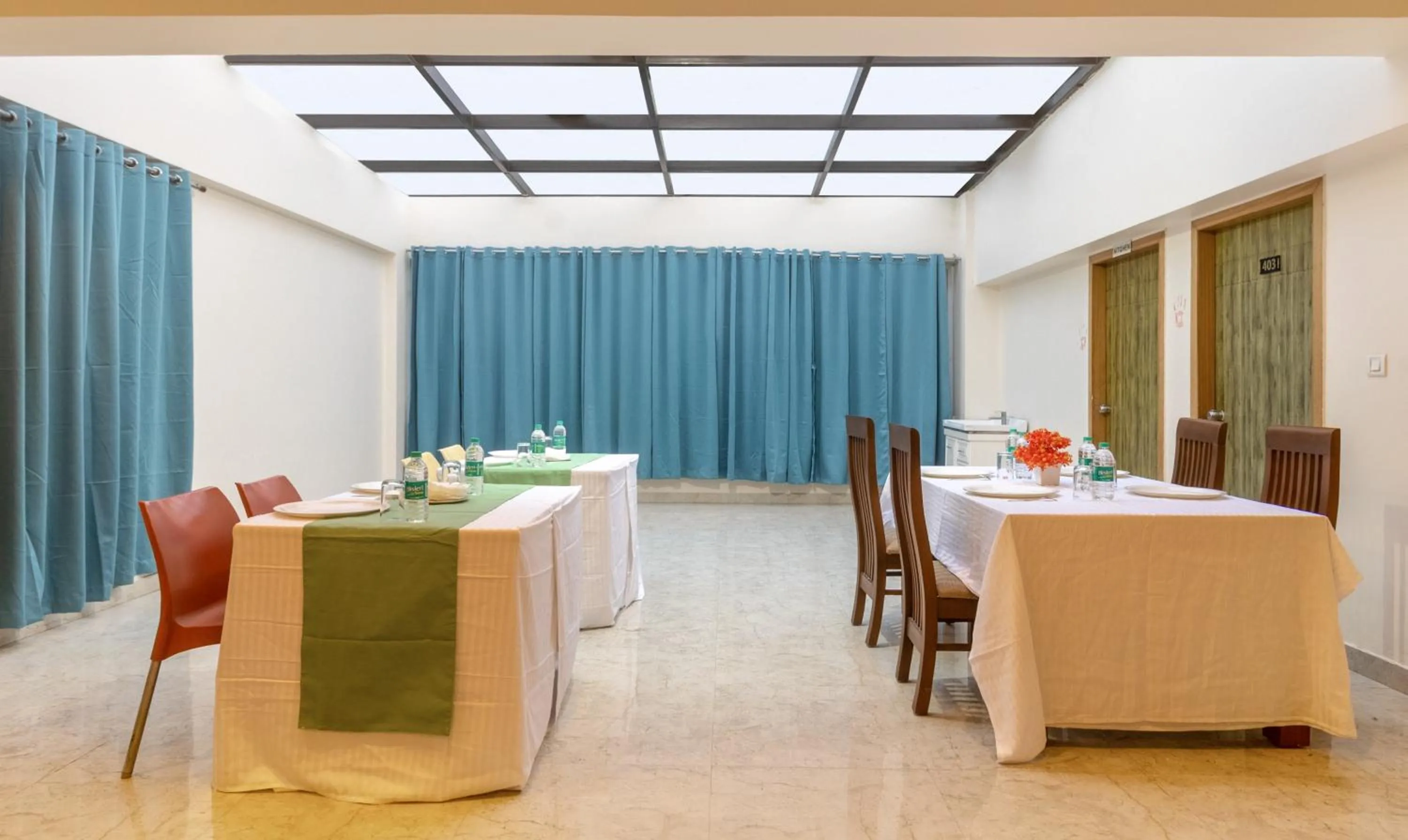 Dining area in Treebo Anjani Fortune Suites