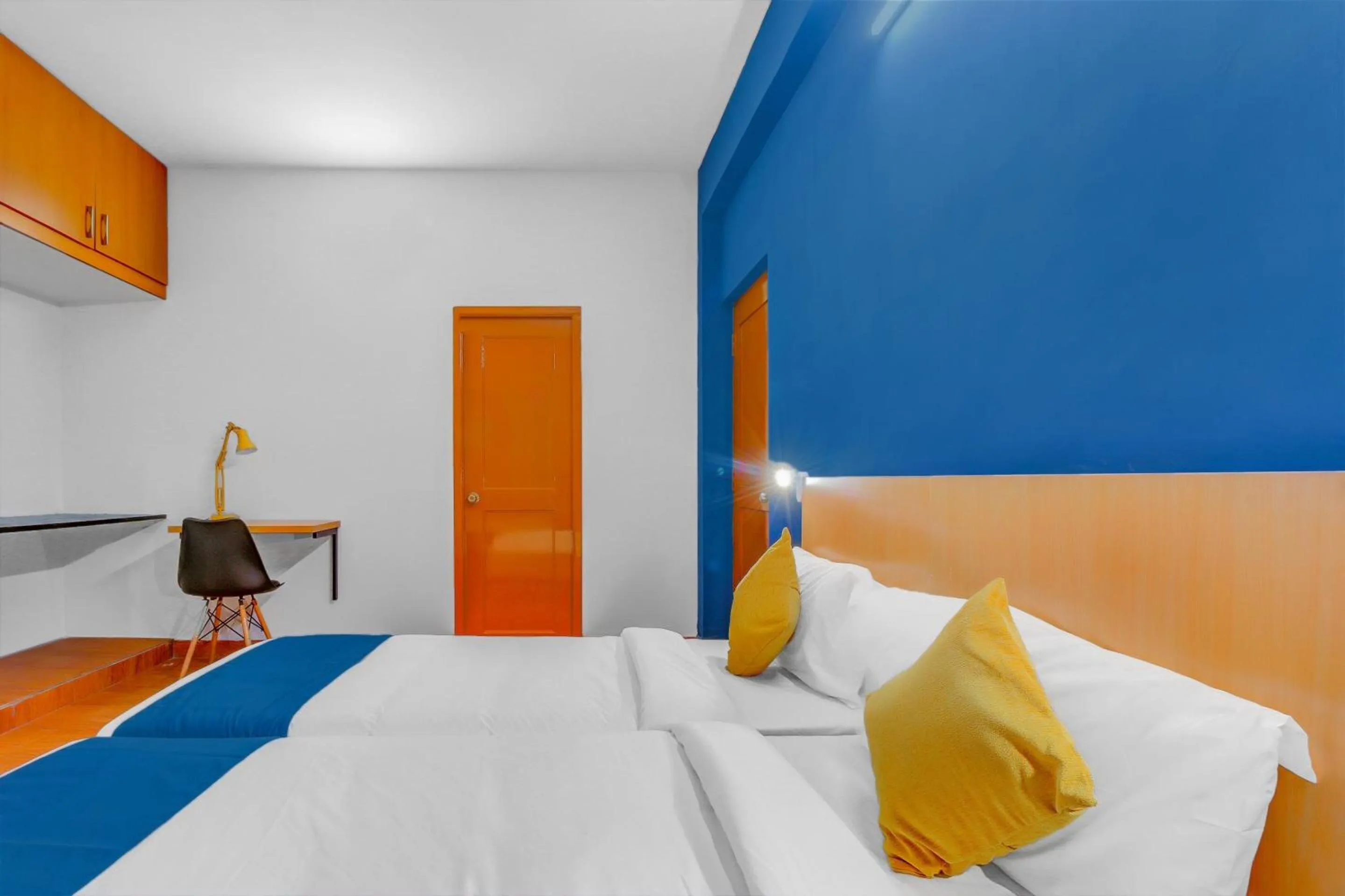 Bedroom, Bed in Hotel O Harma Residency Near Jazz Cinemas Luxe