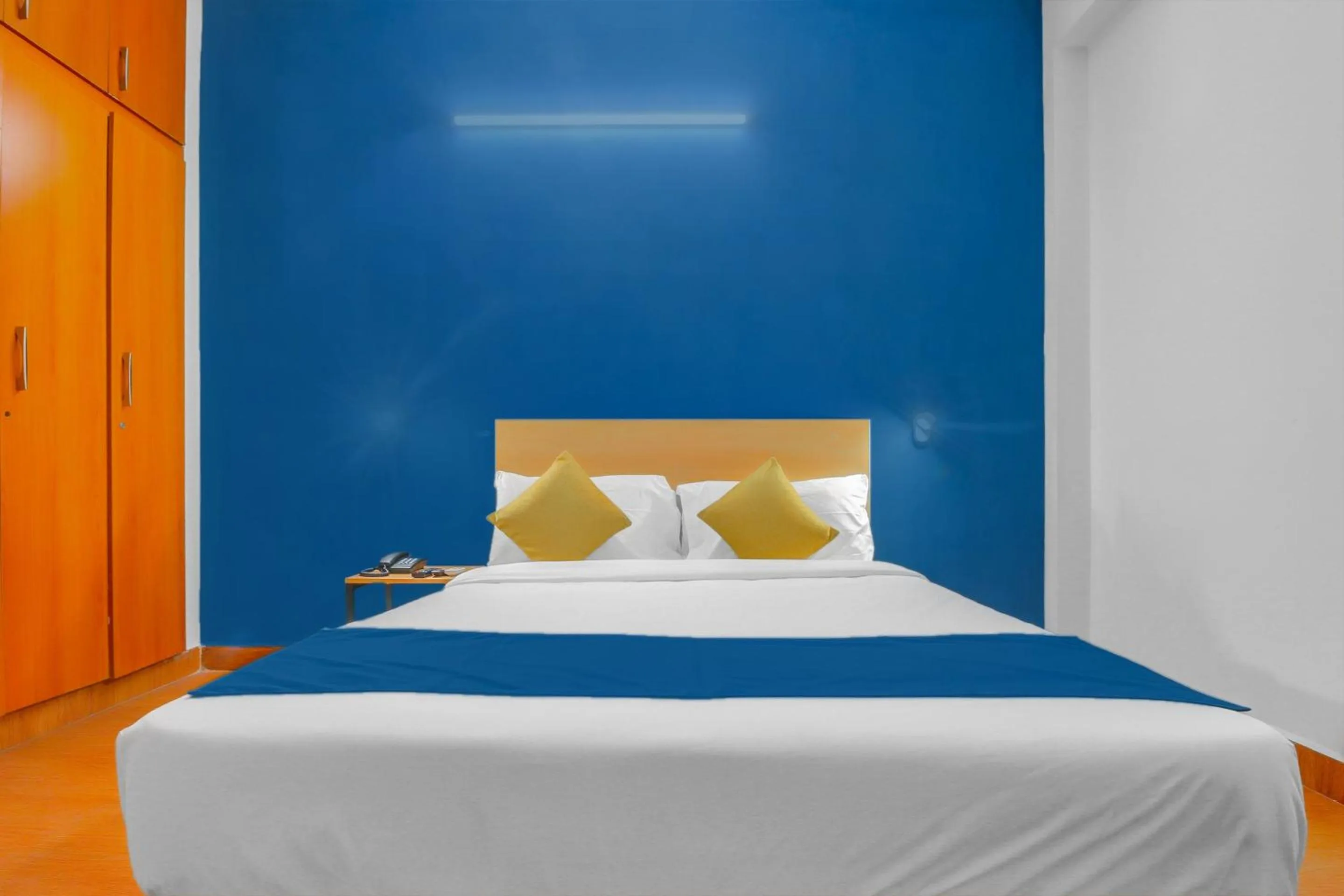 Bedroom, Bed in Hotel O Harma Residency Near Jazz Cinemas Luxe