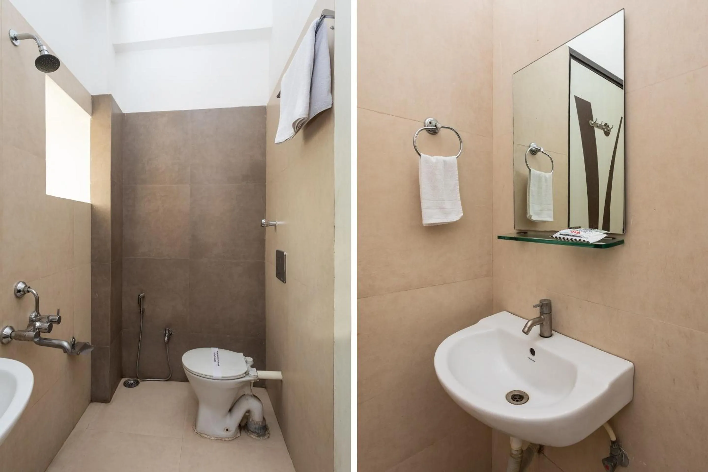 Bathroom in Hotel O Villa De Zamindar