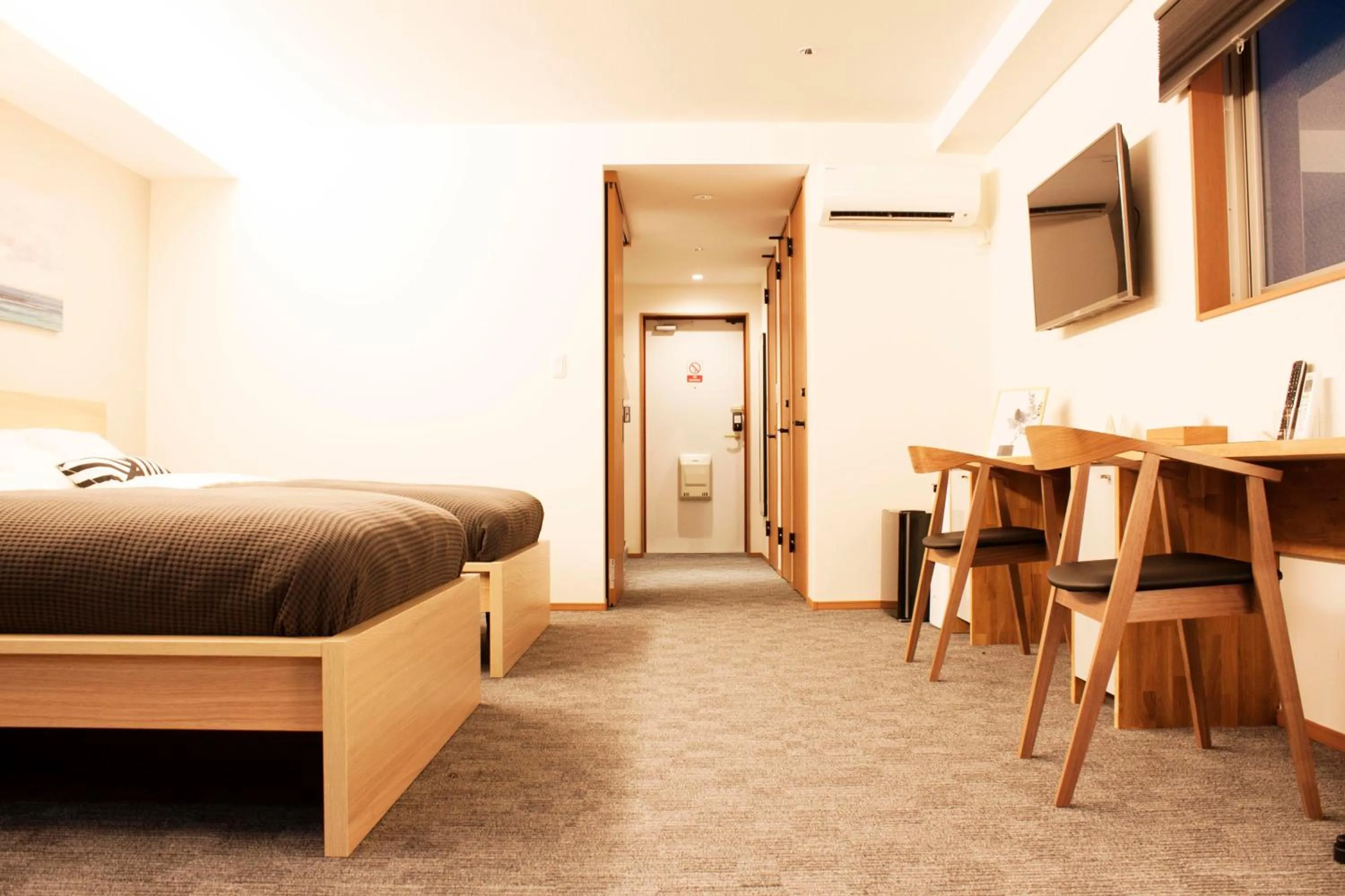 Property building, Bed in Monoka Hotel Ginza