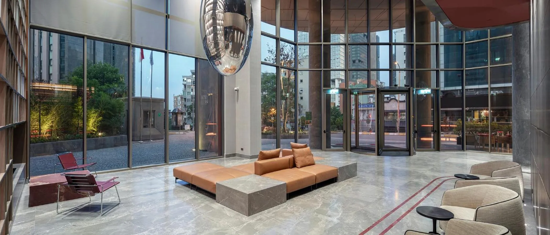 Lobby or reception in Melas Hotel Istanbul