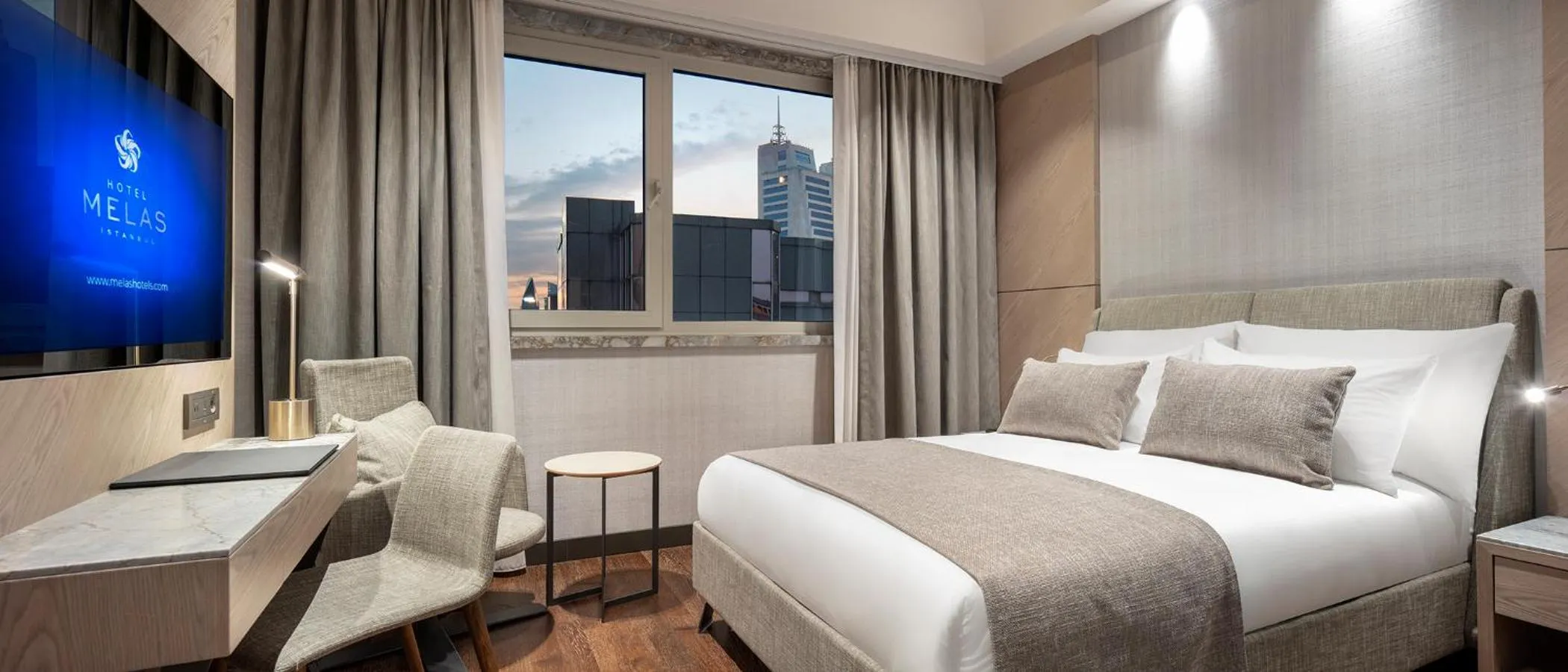 Photo of the whole room, Bed in Melas Hotel Istanbul