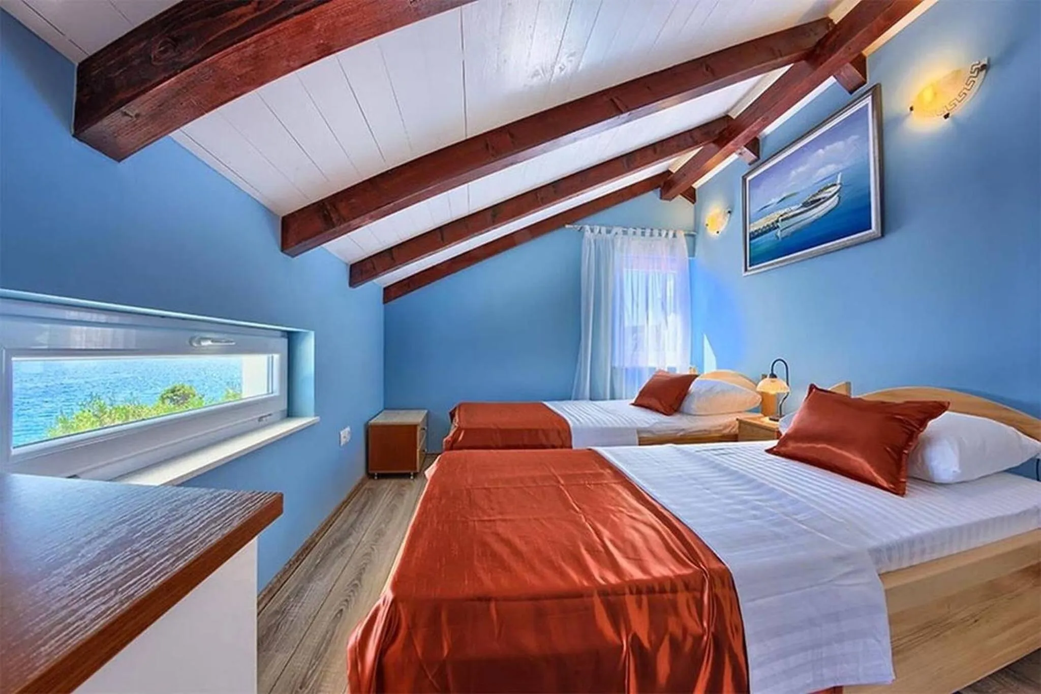 Other, Bed in Luxury Beachfront Villa Dalmatino Trogir with private pool right at the beach in Okrug Gornji - Ciovo