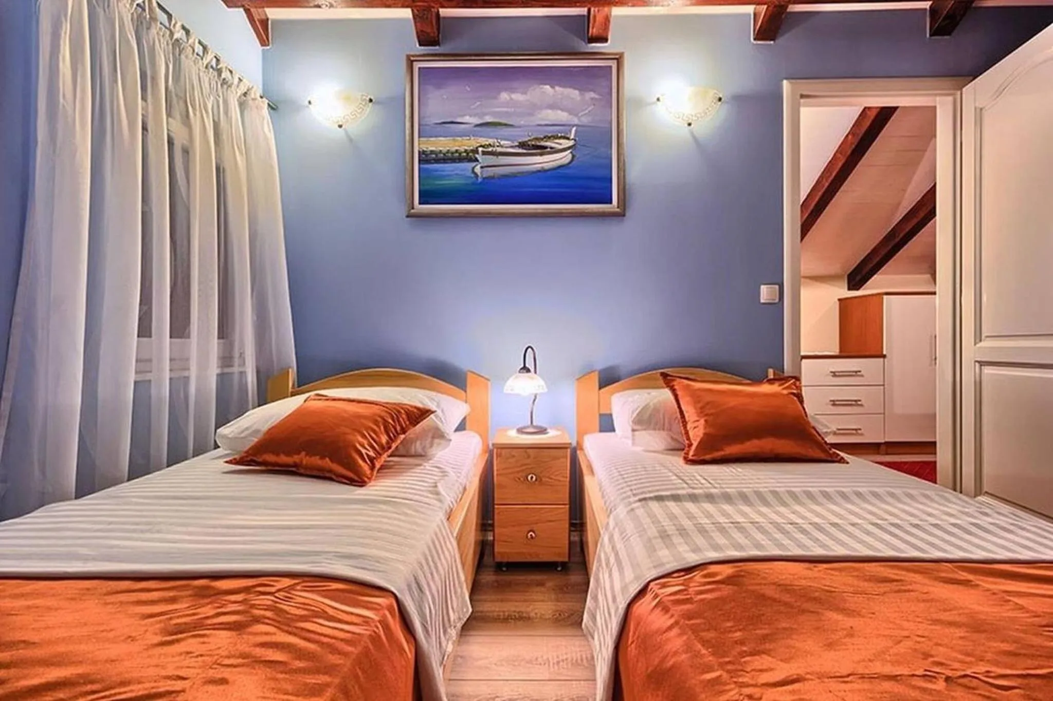 Other, Bed in Luxury Beachfront Villa Dalmatino Trogir with private pool right at the beach in Okrug Gornji - Ciovo
