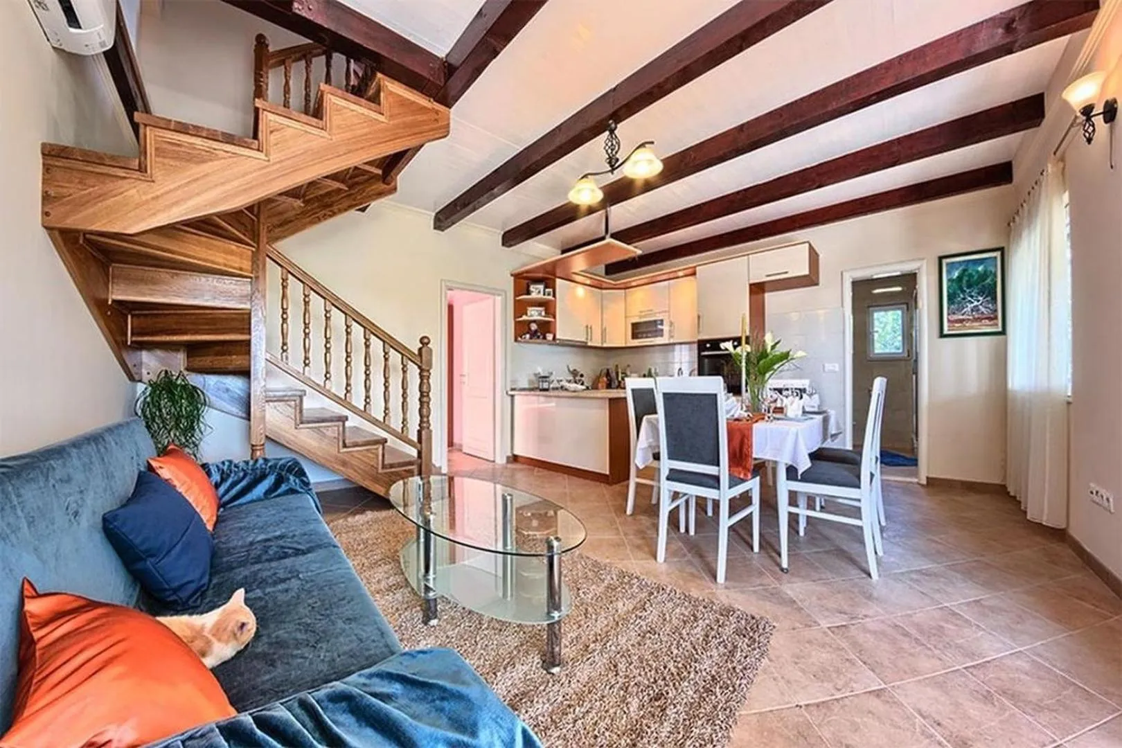 Property building in Luxury Beachfront Villa Dalmatino Trogir with private pool right at the beach in Okrug Gornji - Ciovo