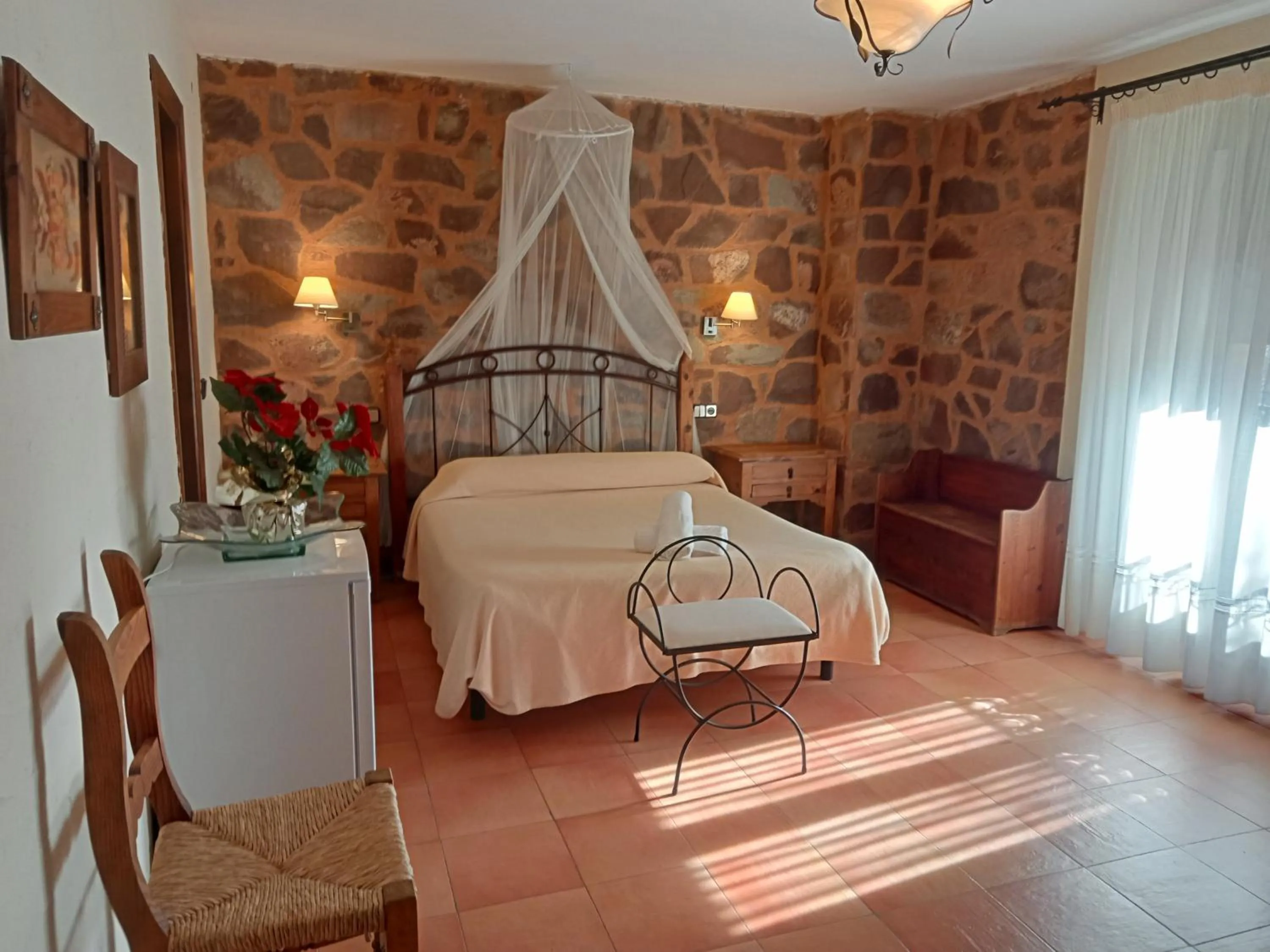 Bed in Hotel Villa de Berzocana