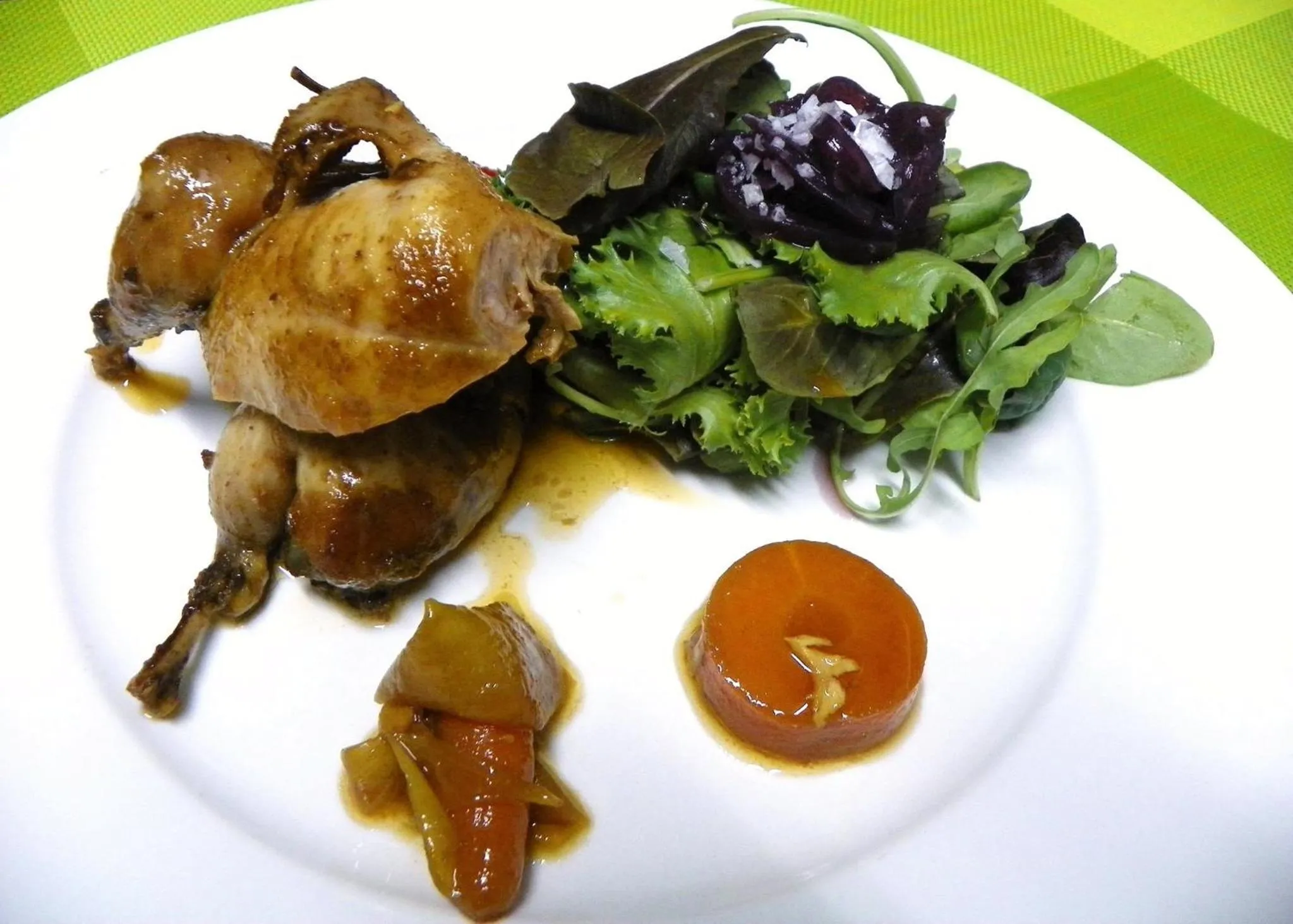 Food close-up in Hotel Villa de Berzocana