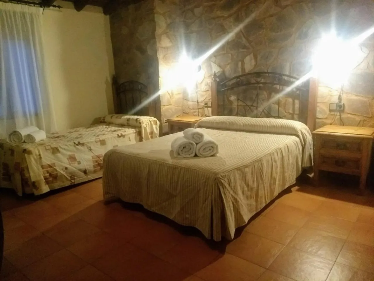 Bed in Hotel Villa de Berzocana