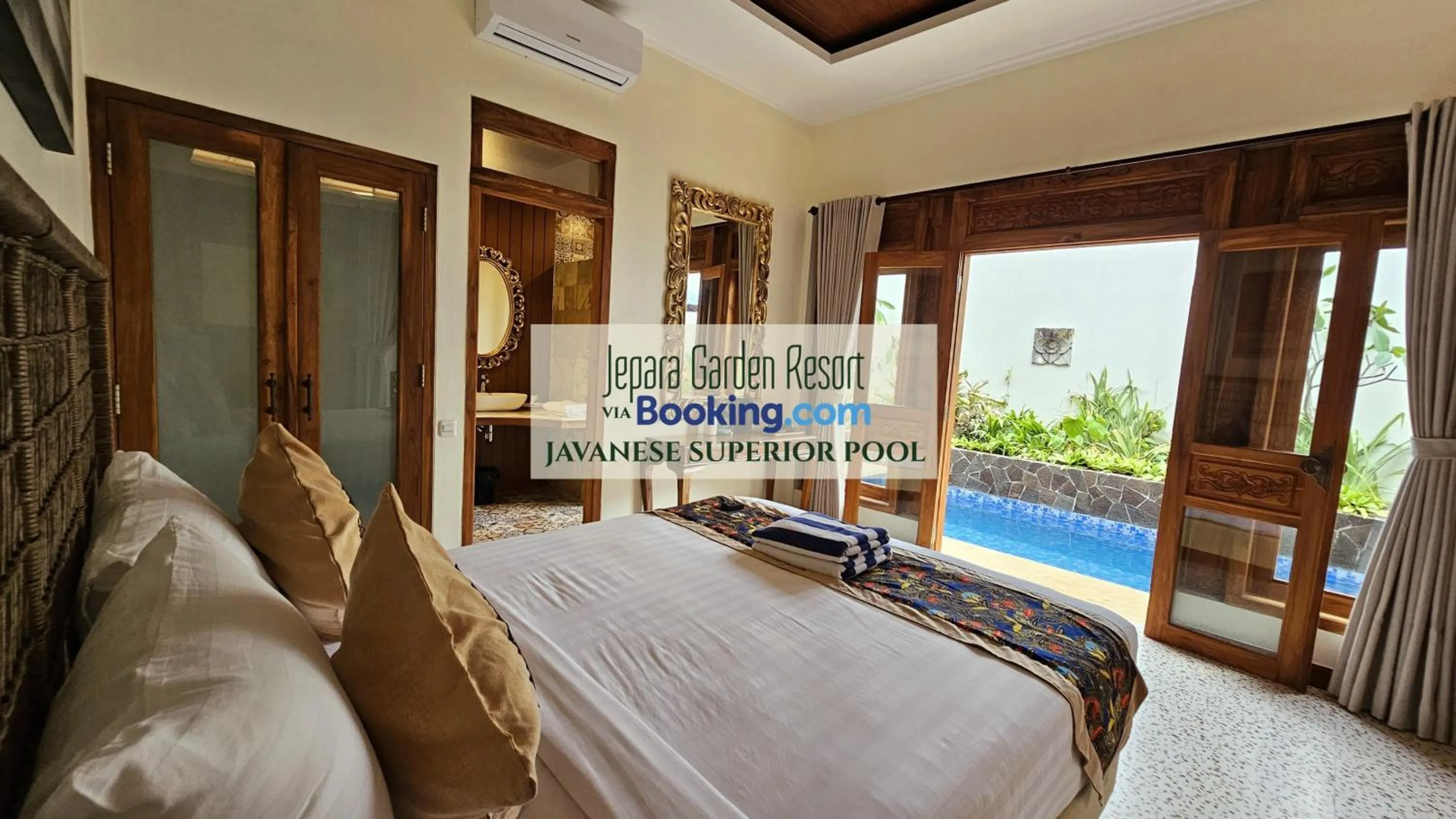 Bed in Jepara Garden Resort