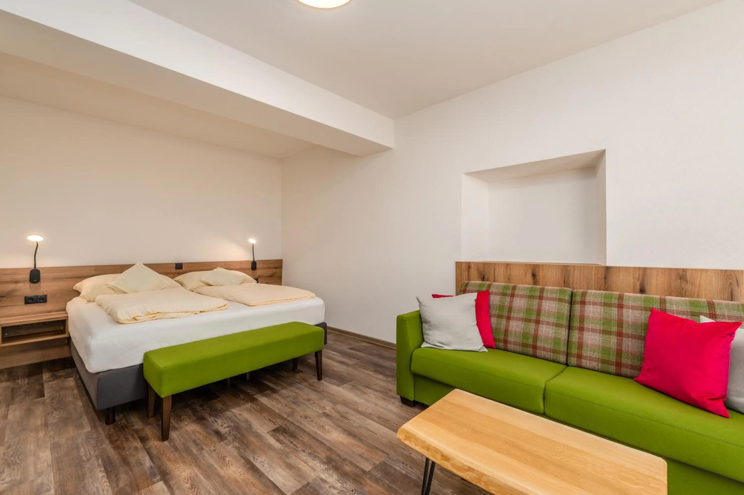 Photo of the whole room, Bed in Landgasthof Bierfriedl