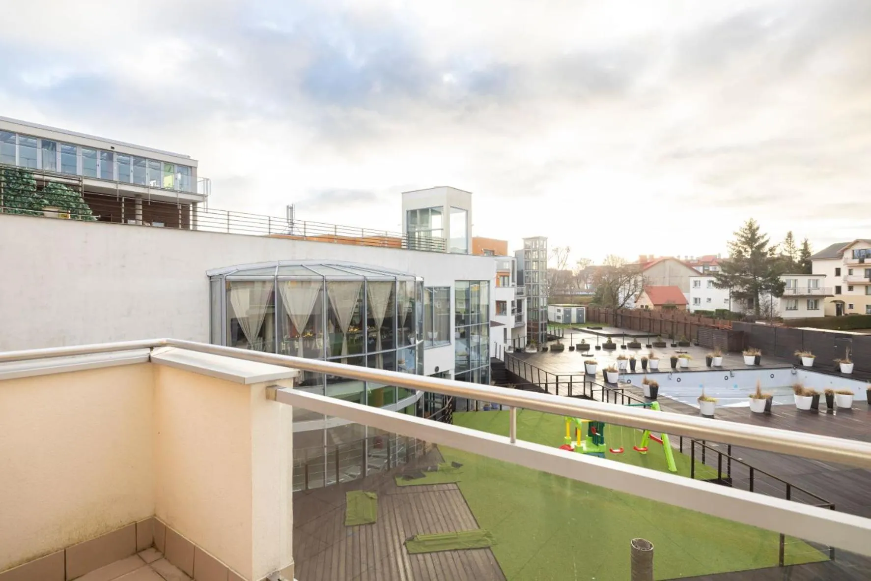 View (from property/room) in Maloves Resort & Spa, pokoje w bocznych budynkach