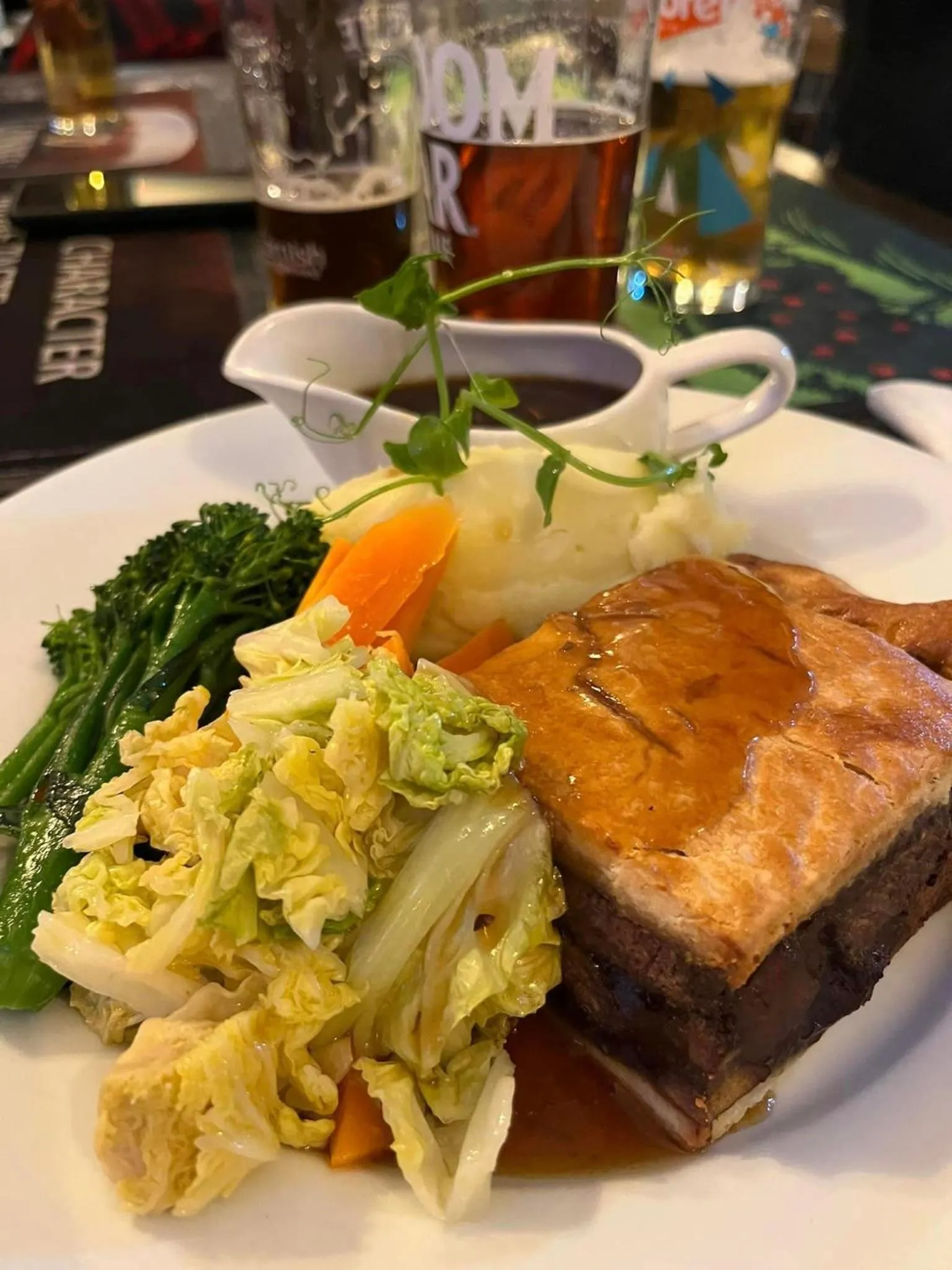 Restaurant/places to eat in THE KINGS ARMS INN