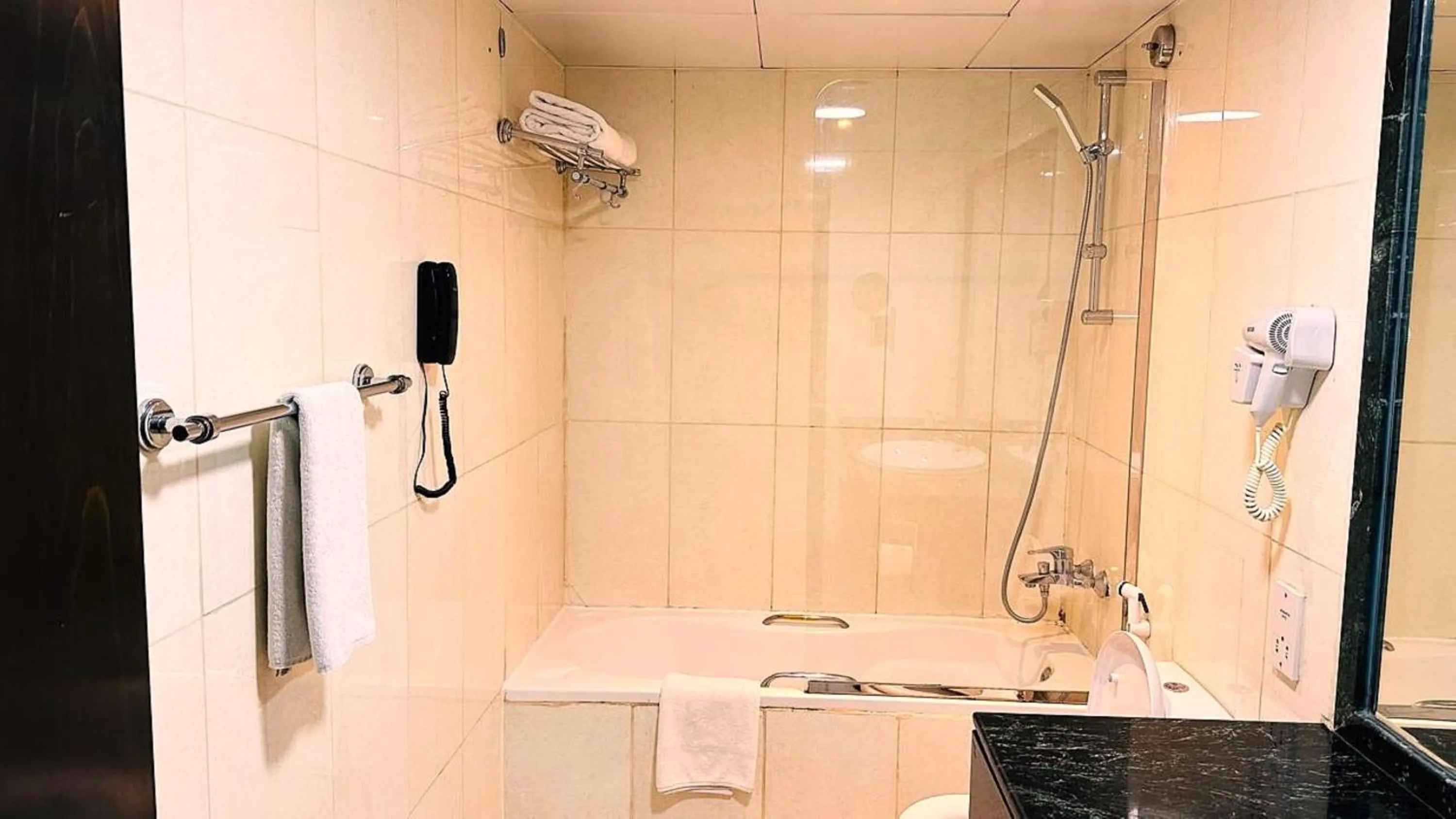 Bathroom in Rolla Suites Hotel -Former J5 Bur Dubai Hotel