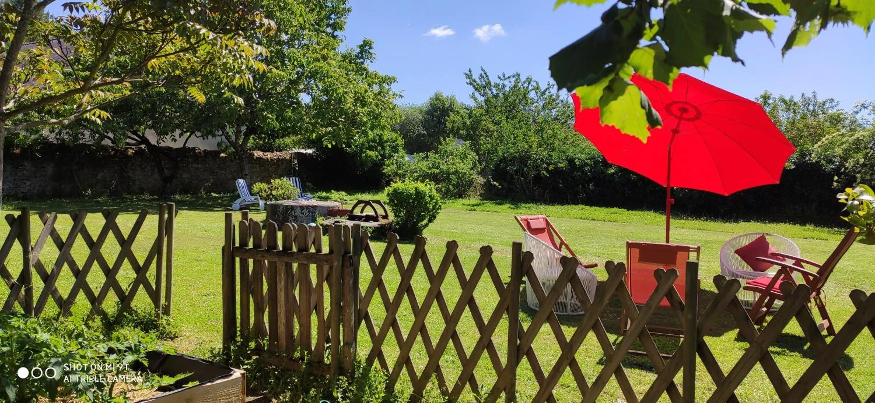 Garden in L'Aubinoise