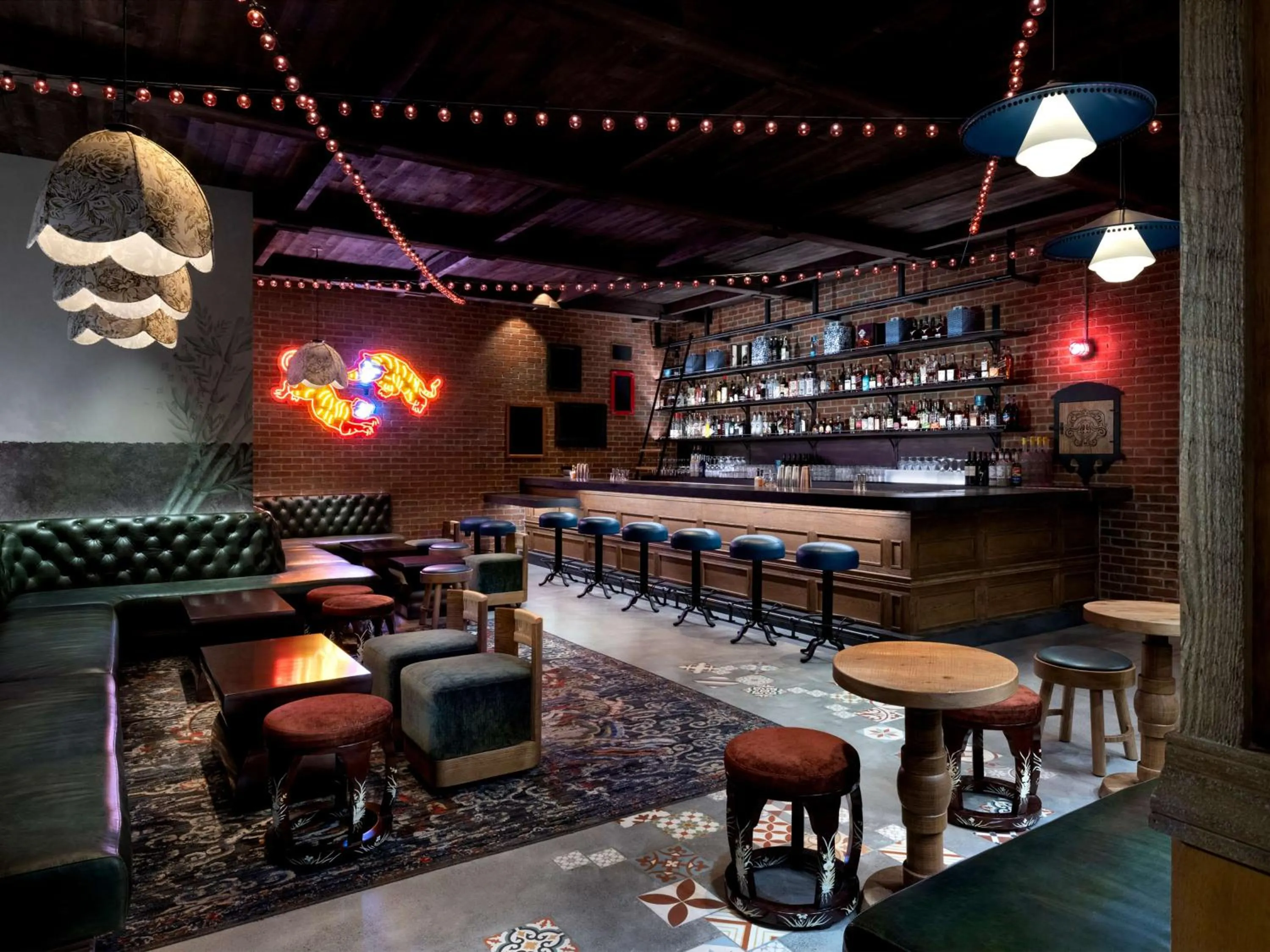 Lounge or bar in Crockfords Las Vegas, LXR Hotels & Resorts at Resorts World