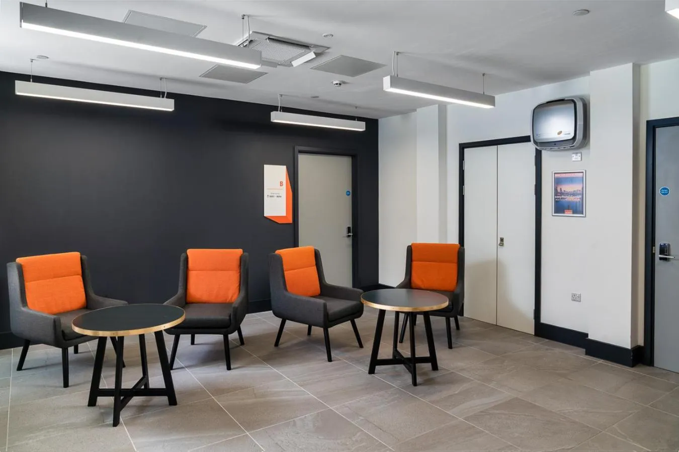 Lobby or reception in easyHotel Cardiff