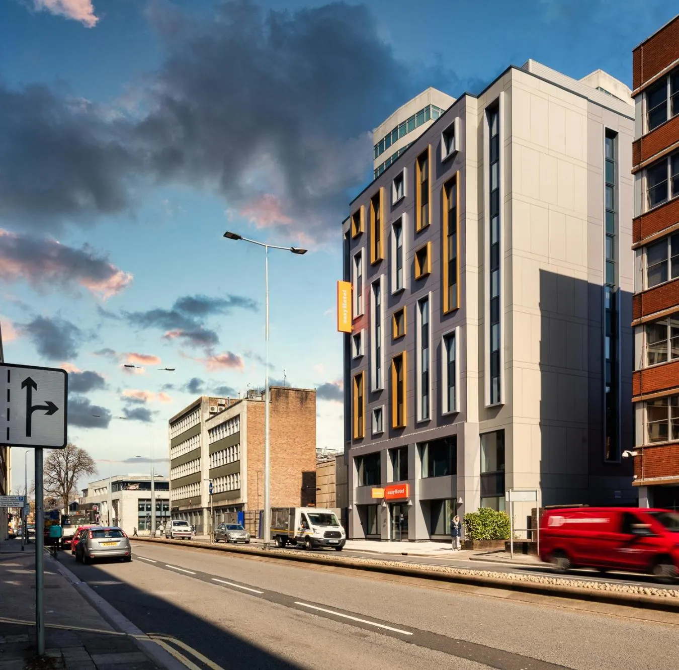 Property building in easyHotel Cardiff