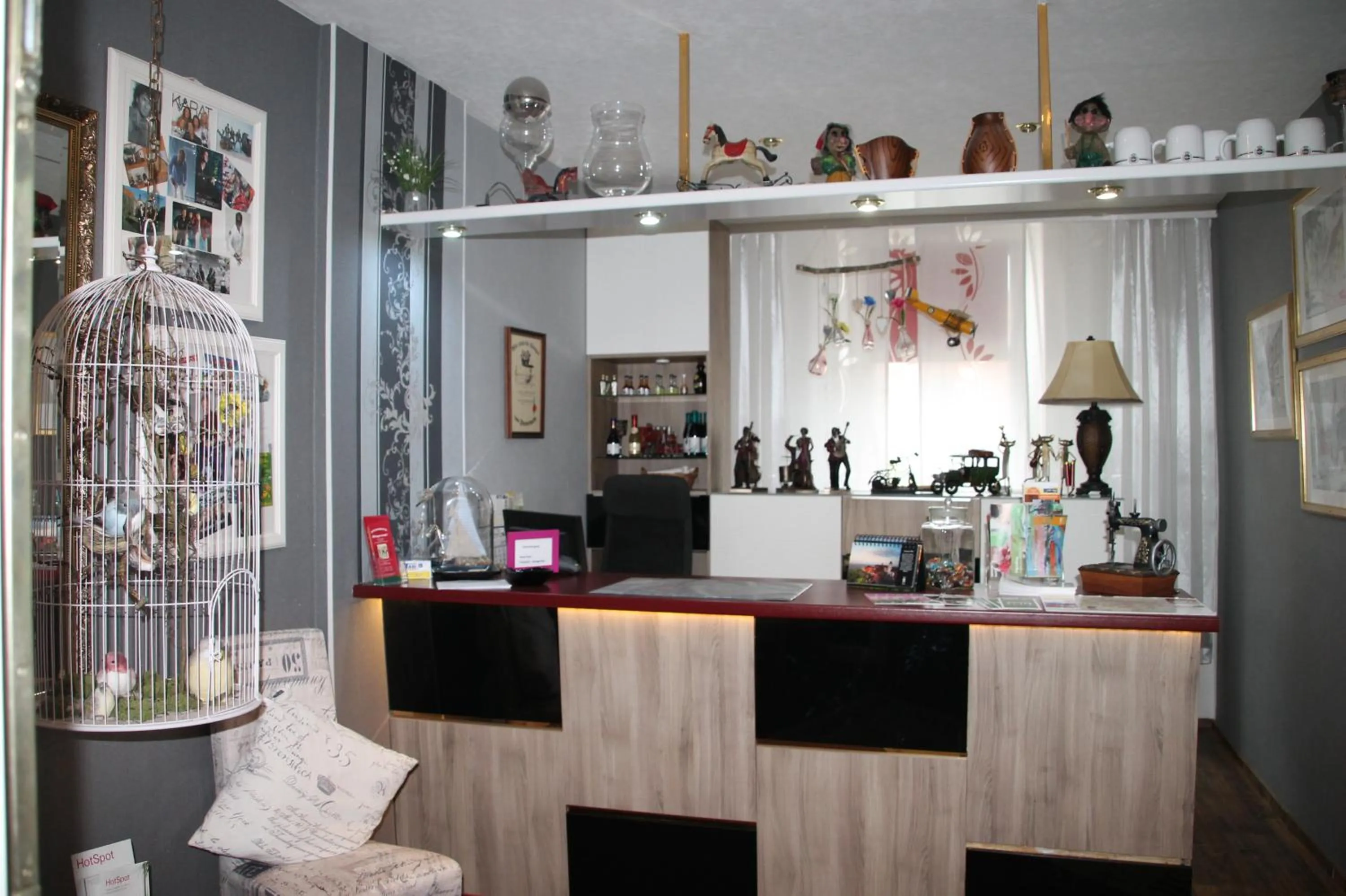 Lobby or reception in Boulevardhotel Sängerstadt - alle Zimmer klimatisiert