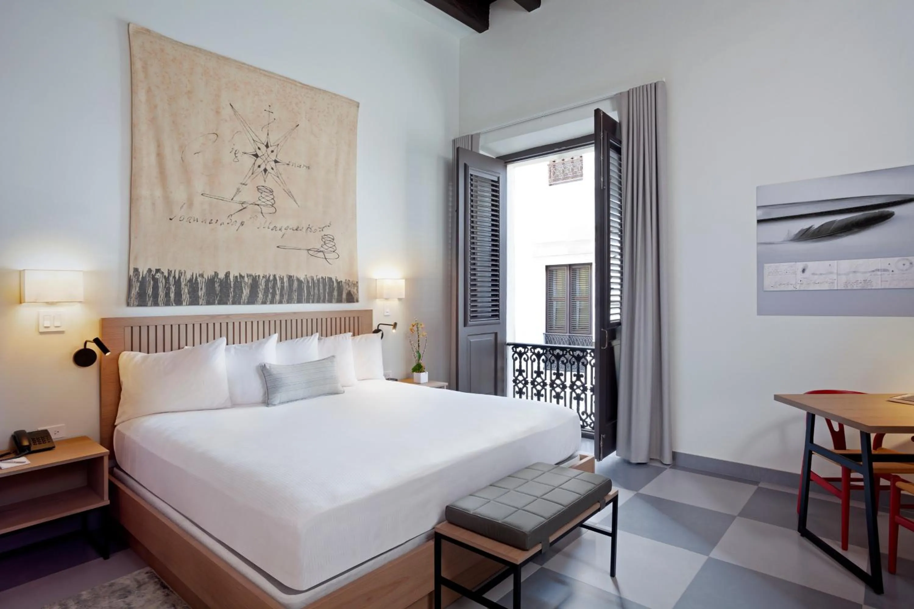 Bed in Palacio Provincial San Juan, Adults only, Curio Collection by Hilton