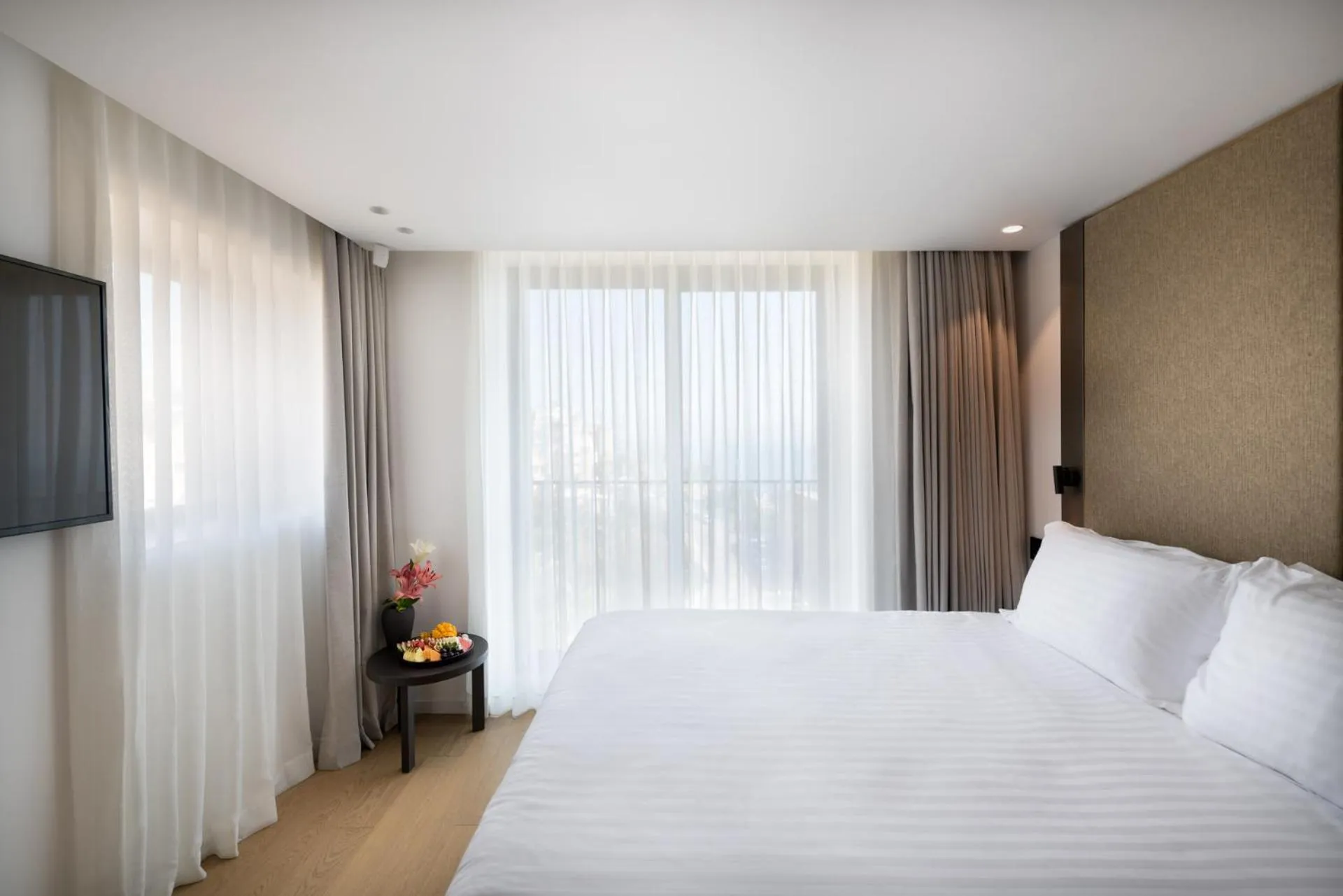 Bedroom, Bed in Sofia Hotel Sea Of Galilee