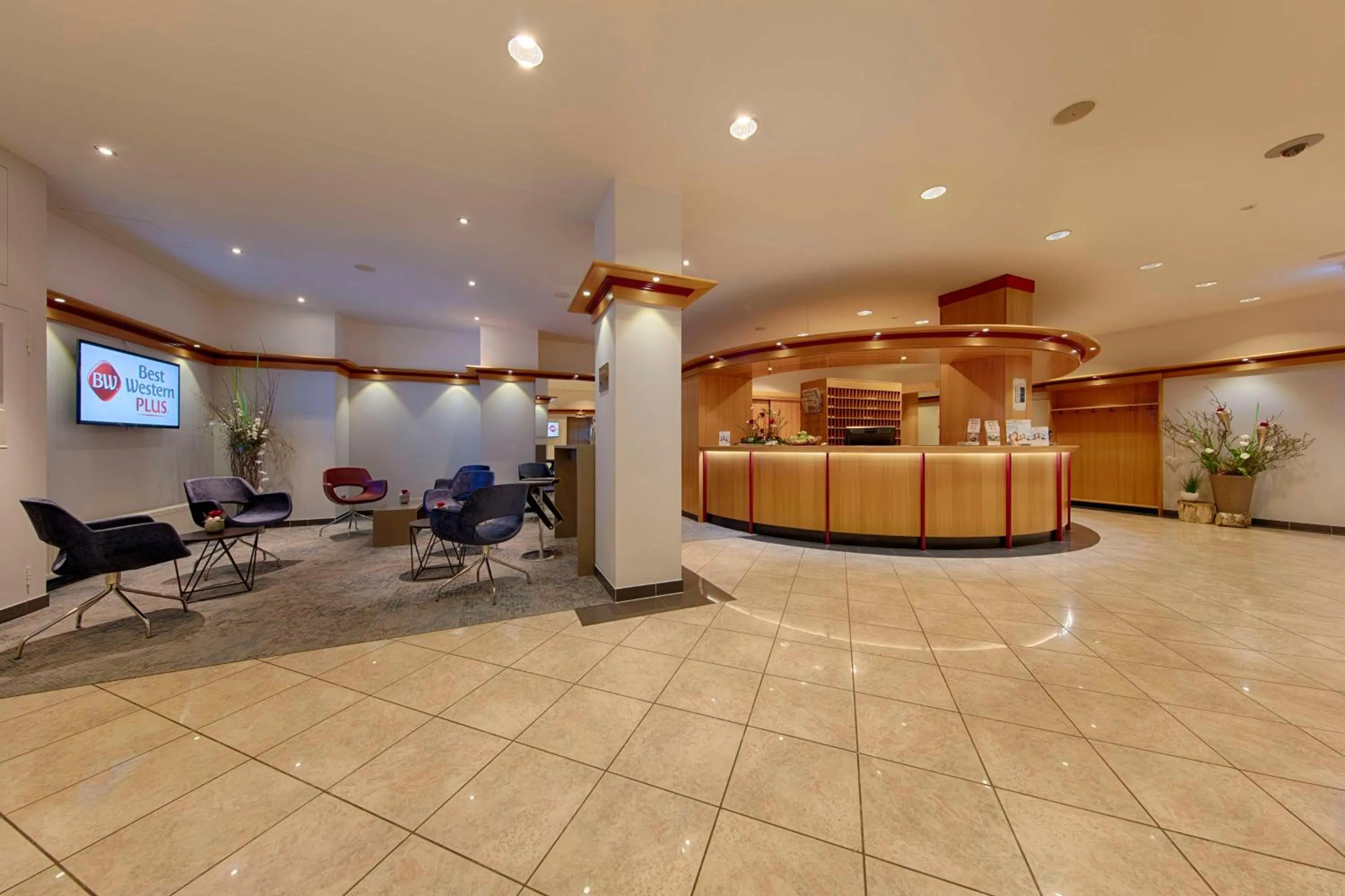 Lobby or reception in Best Western Plus Hotel Steinsgarten