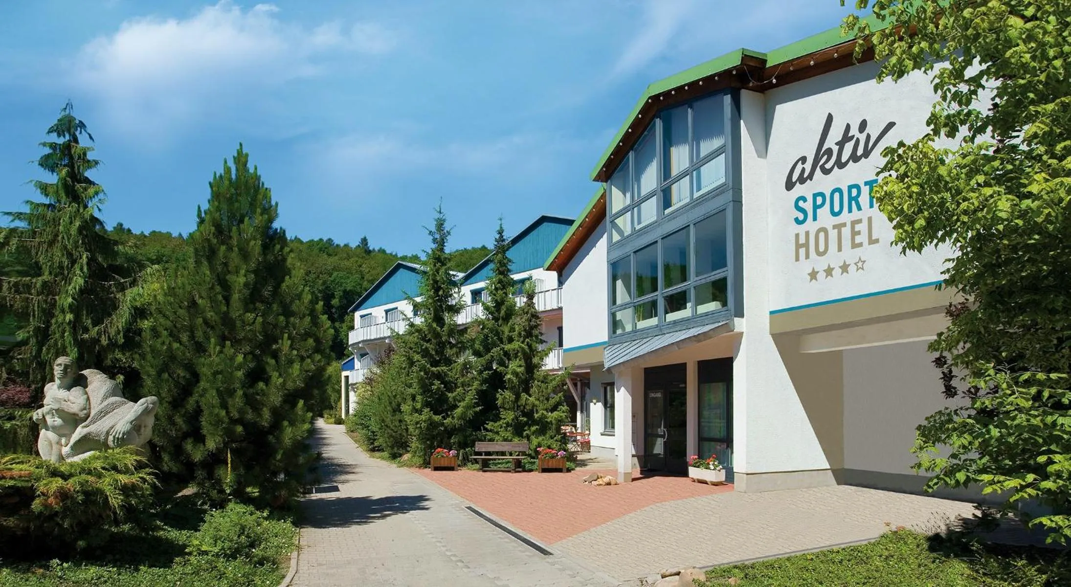 Facade/entrance in aktiv Sporthotel Sächsische Schweiz