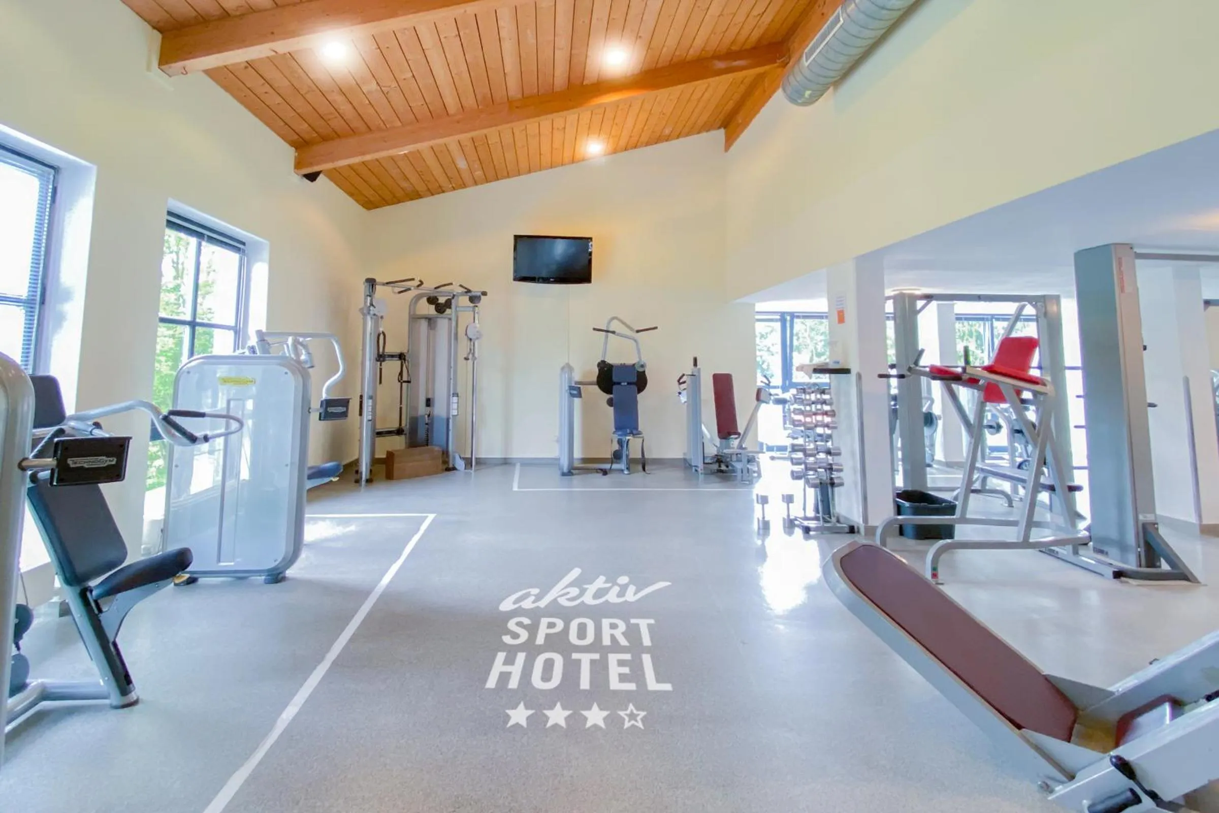 Fitness centre/facilities in aktiv Sporthotel Sächsische Schweiz