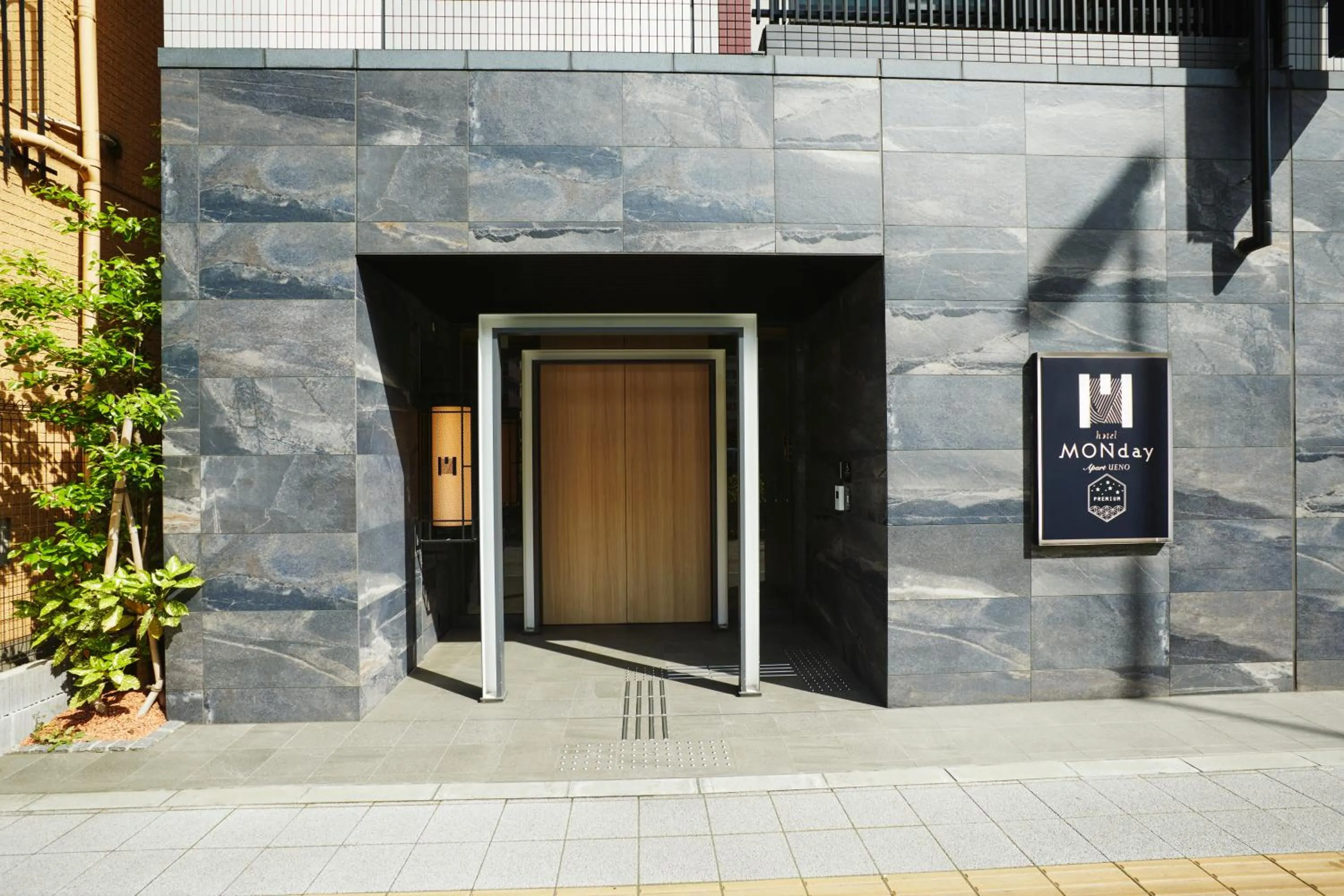 Property building in MONday Apart Premium UENO