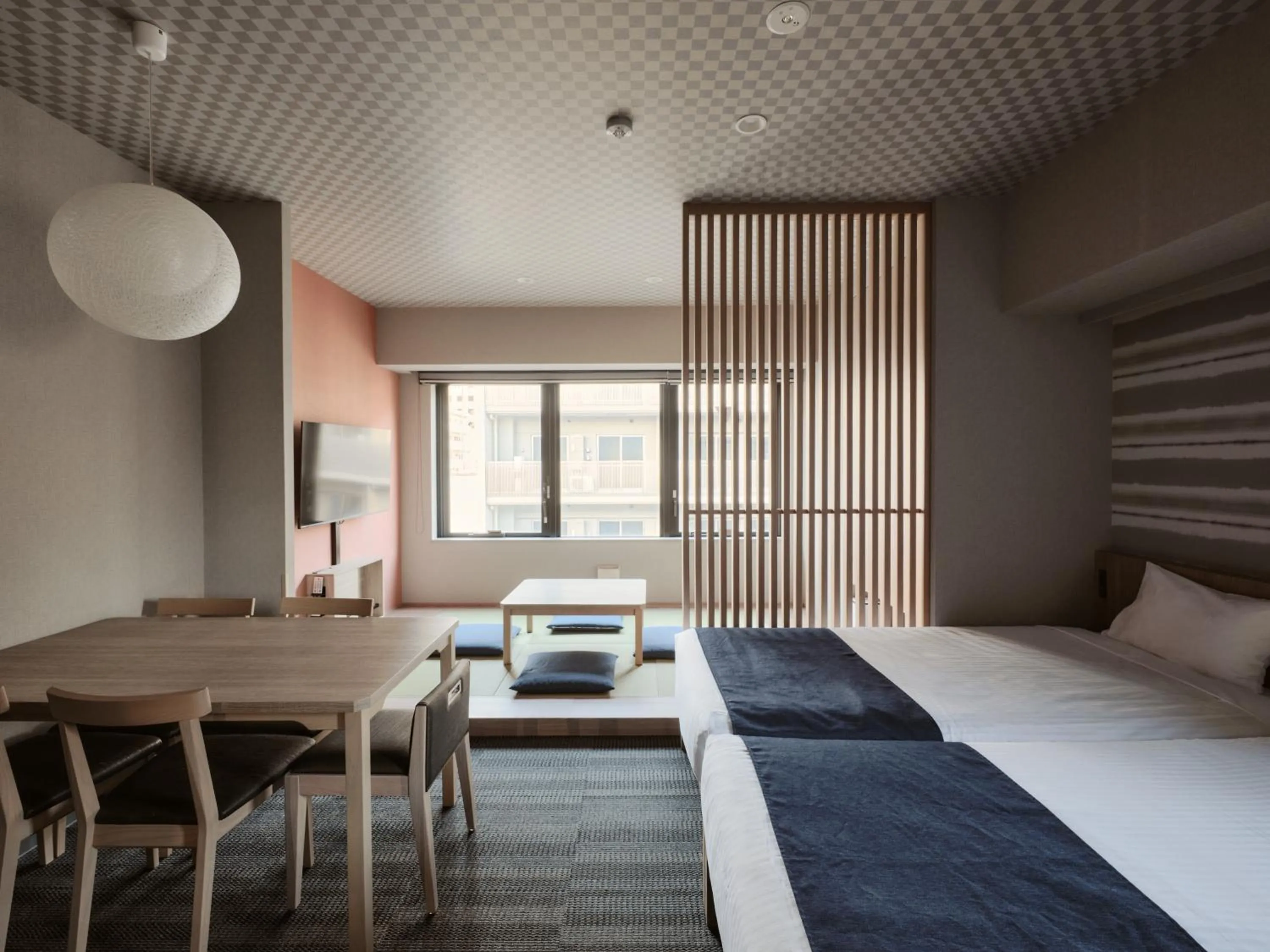 Bed in MONday Apart Premium Ginza Shintomicho