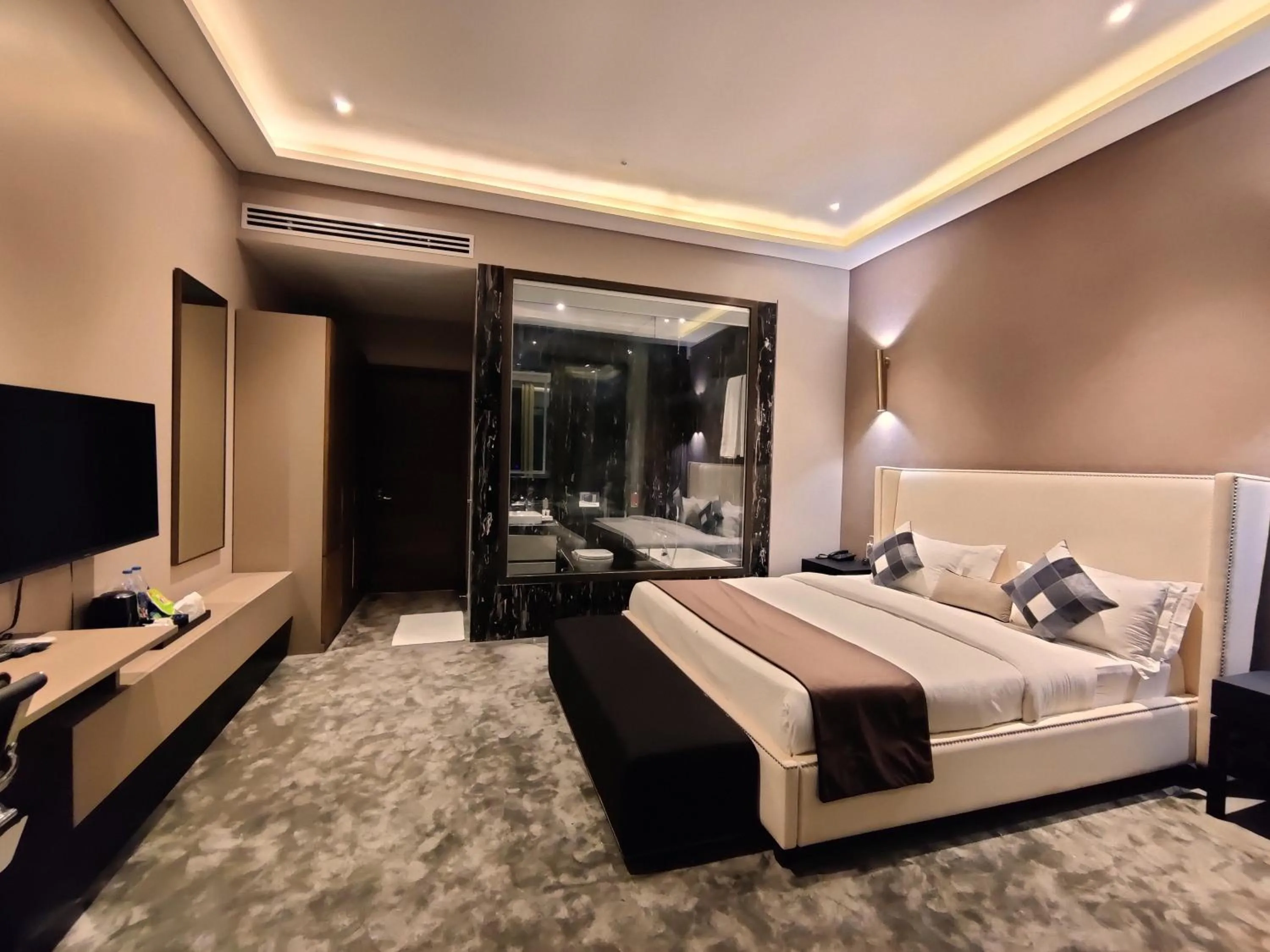 Bed in Valentia The Exotic Boutique Hotel - Pure Veg