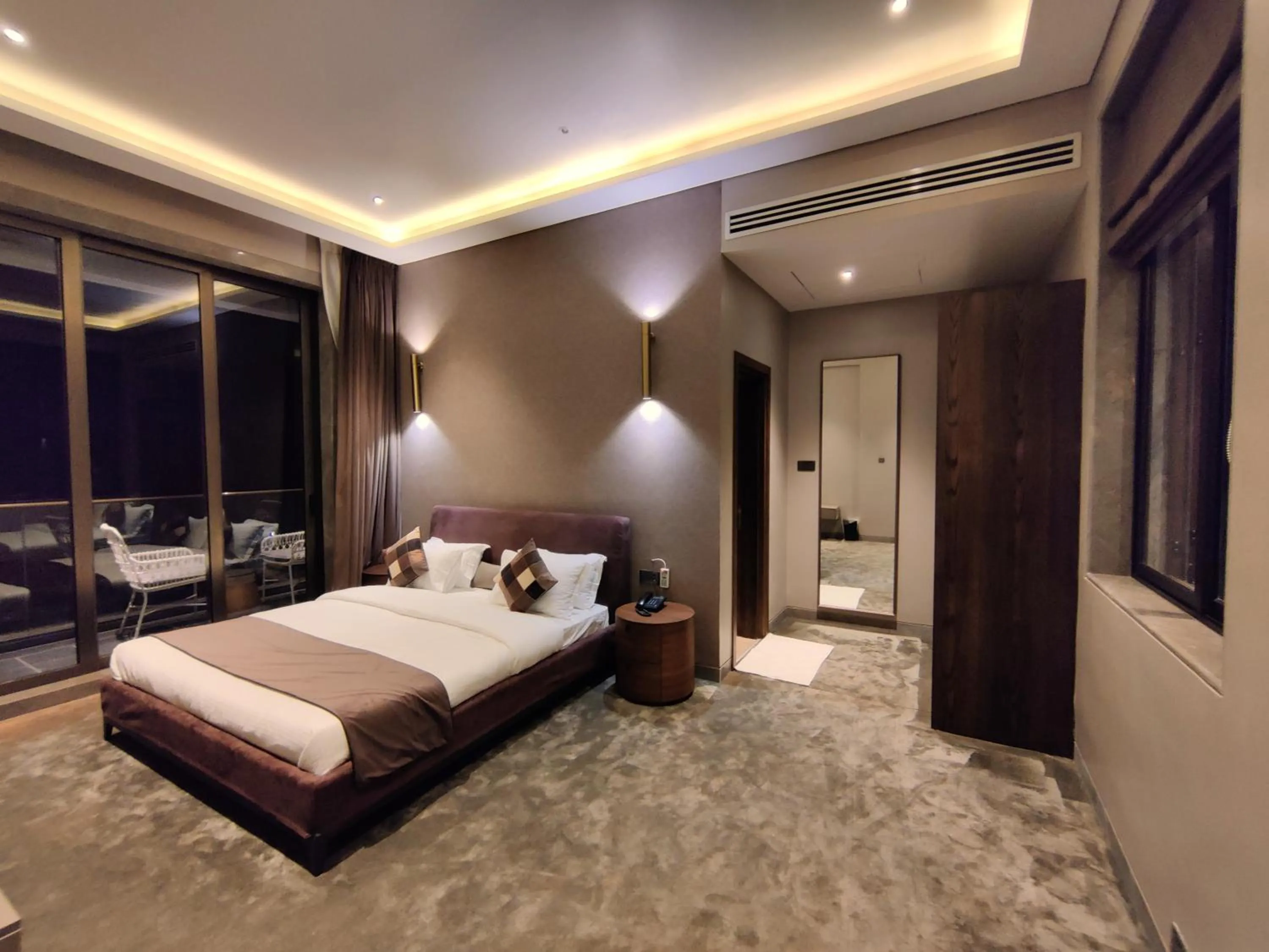 Bed in Valentia The Exotic Boutique Hotel - Pure Veg