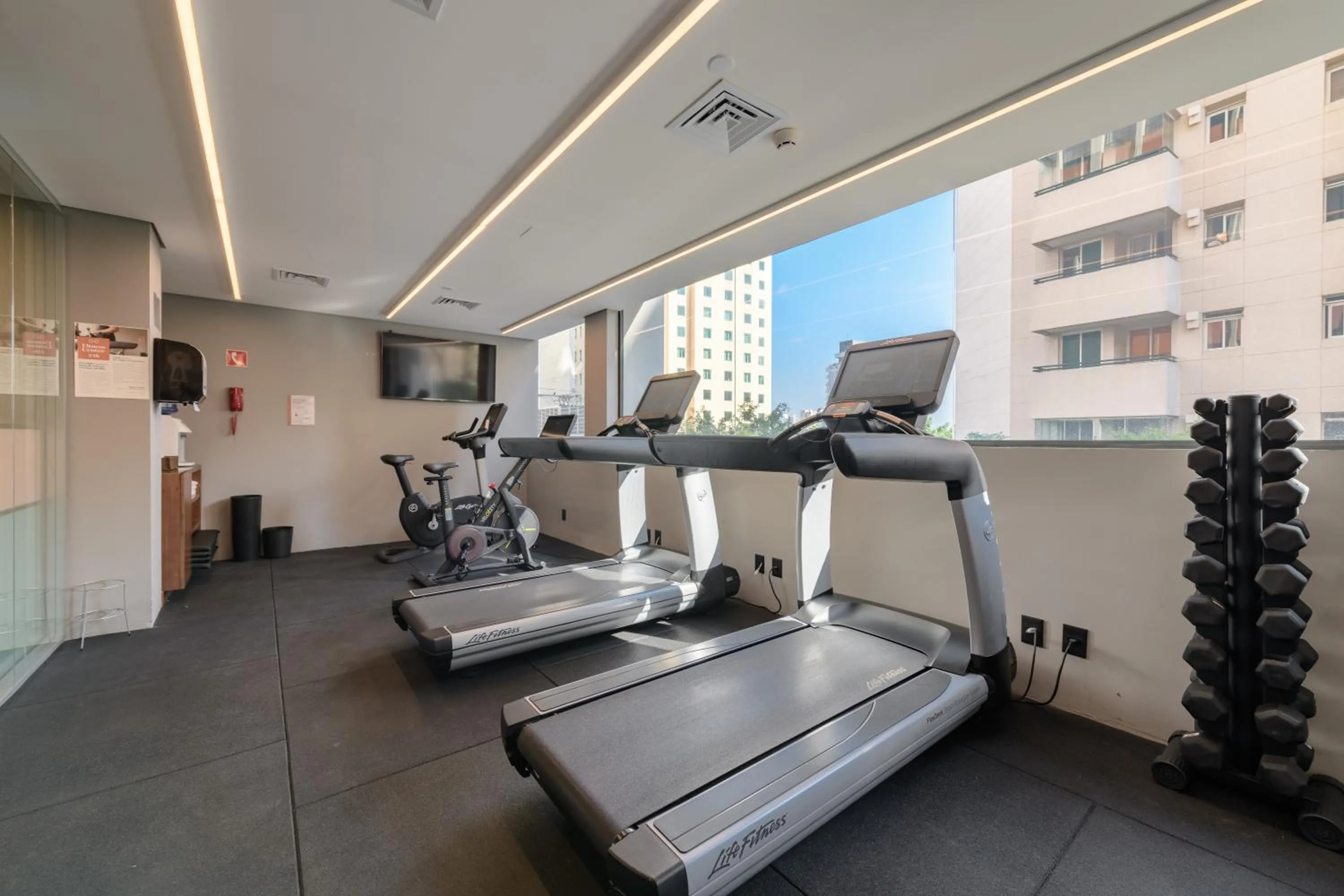 Fitness centre/facilities in Canopy By Hilton Sao Paulo Jardins