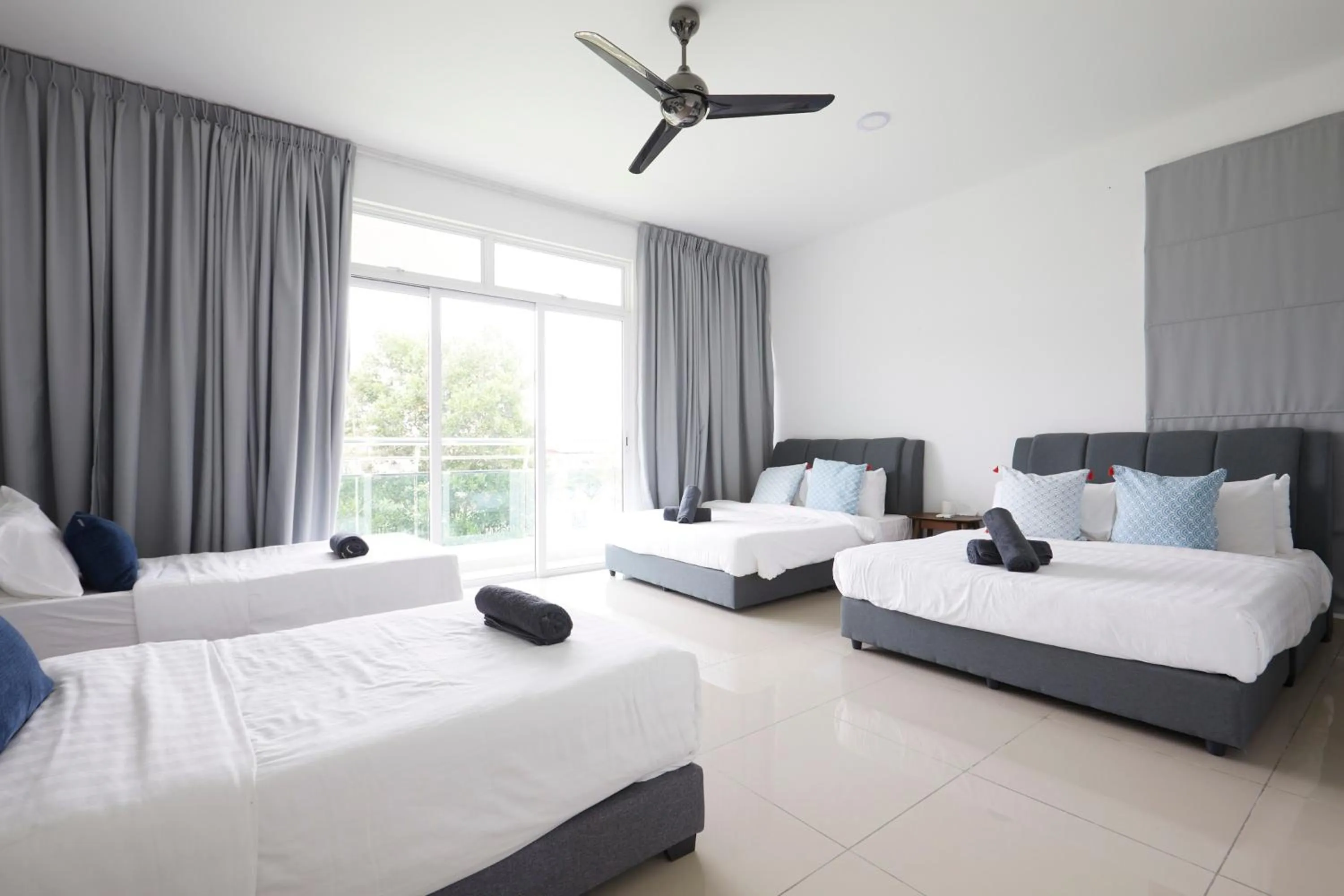 Bedroom, Bed in Desaru Arcadia Villa By Convergence